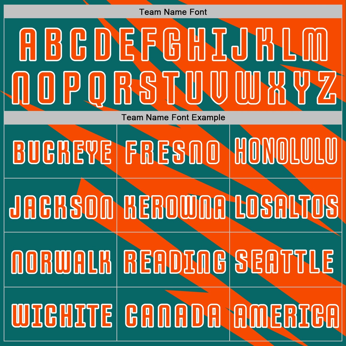 Custom Orange Teal-White Abstract Line Sports Sublimation Soccer Uniform Jersey view 5