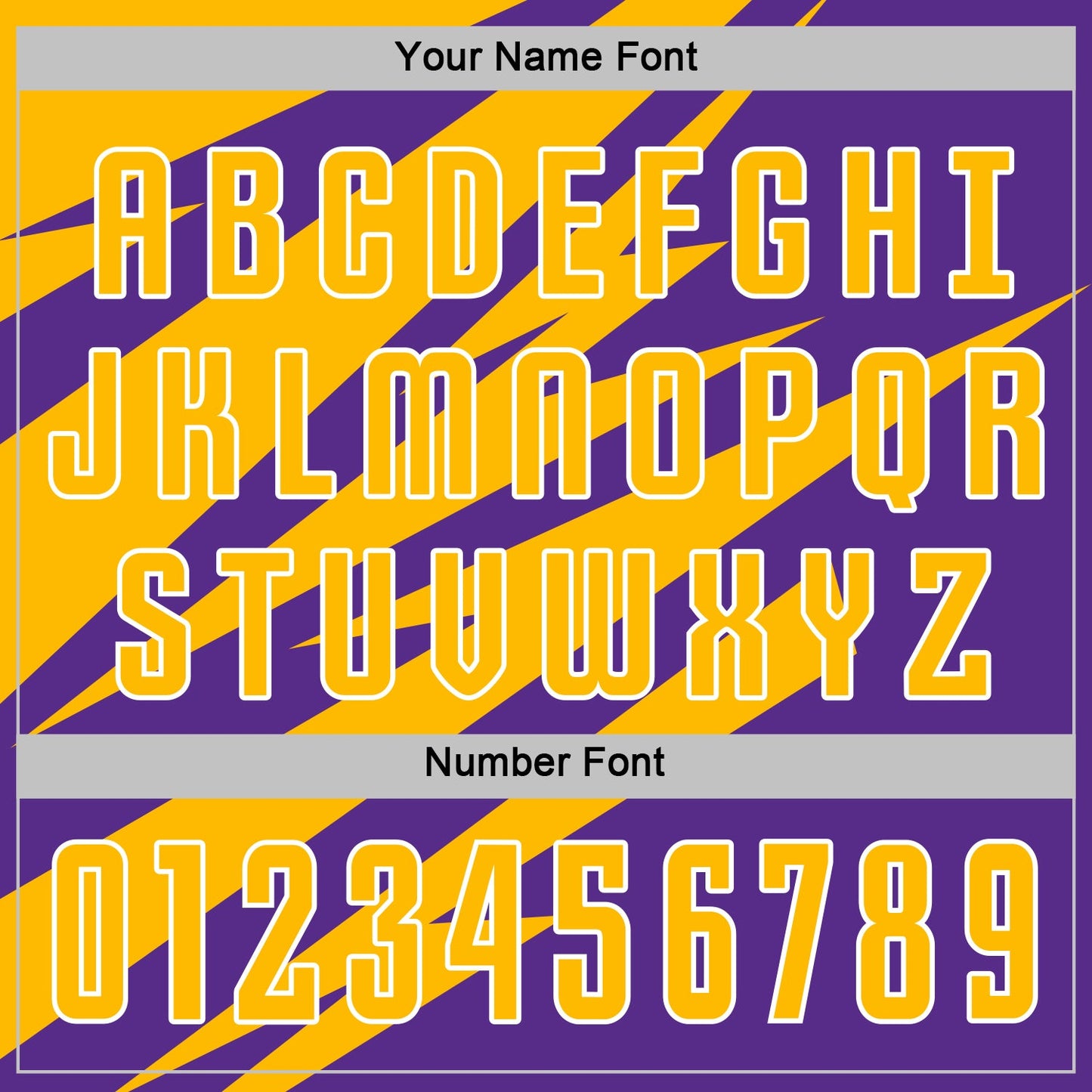 Custom Gold Purple-White Abstract Line Sports Sublimation Soccer Uniform Jersey view 6