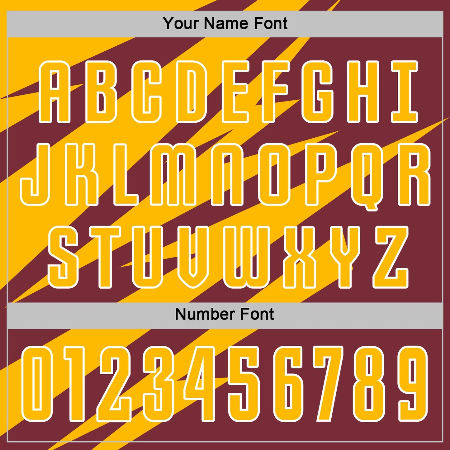 Custom Gold Burgundy-White Abstract Line Sports Sublimation Soccer Uniform Jersey view 6