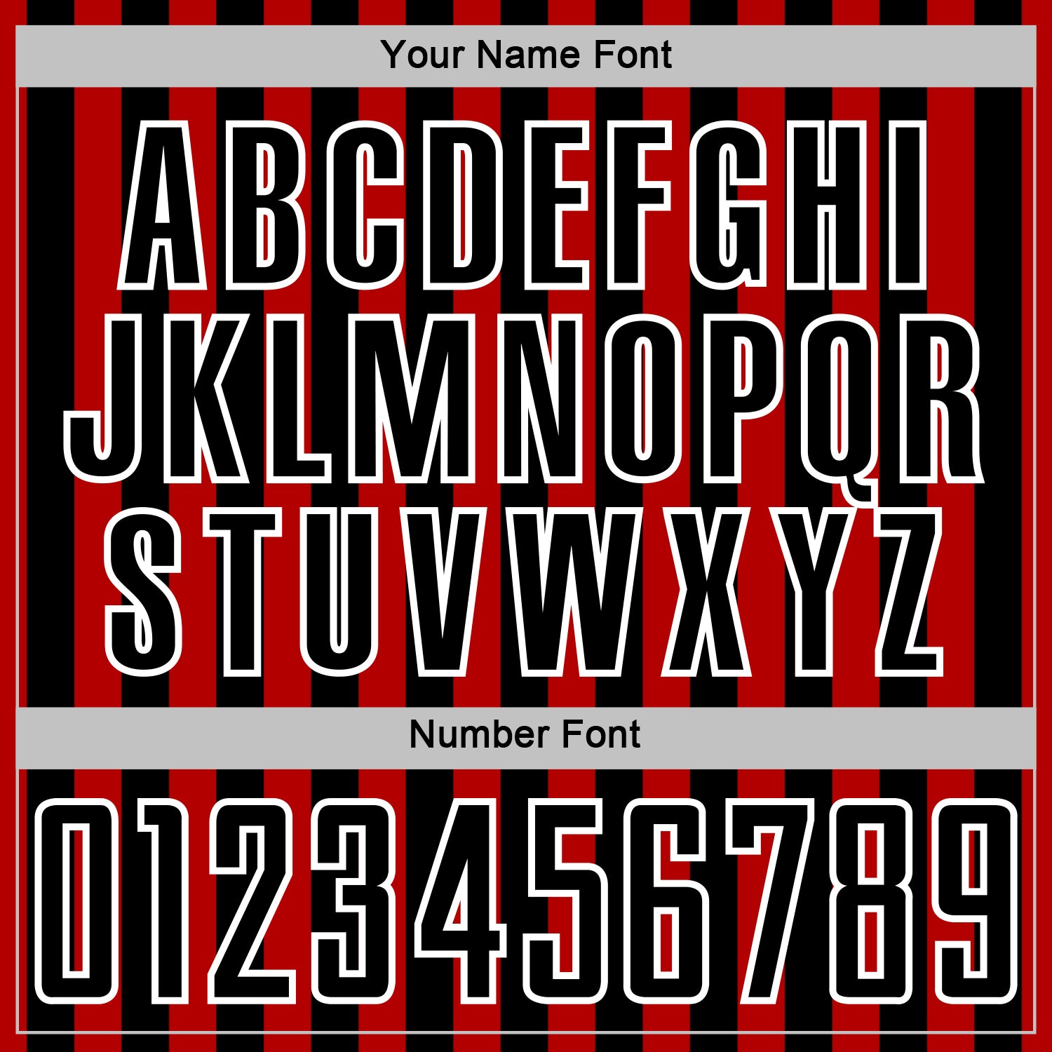 Custom Red Black-White Stripe Sports Sublimation Soccer Uniform Jersey view 6