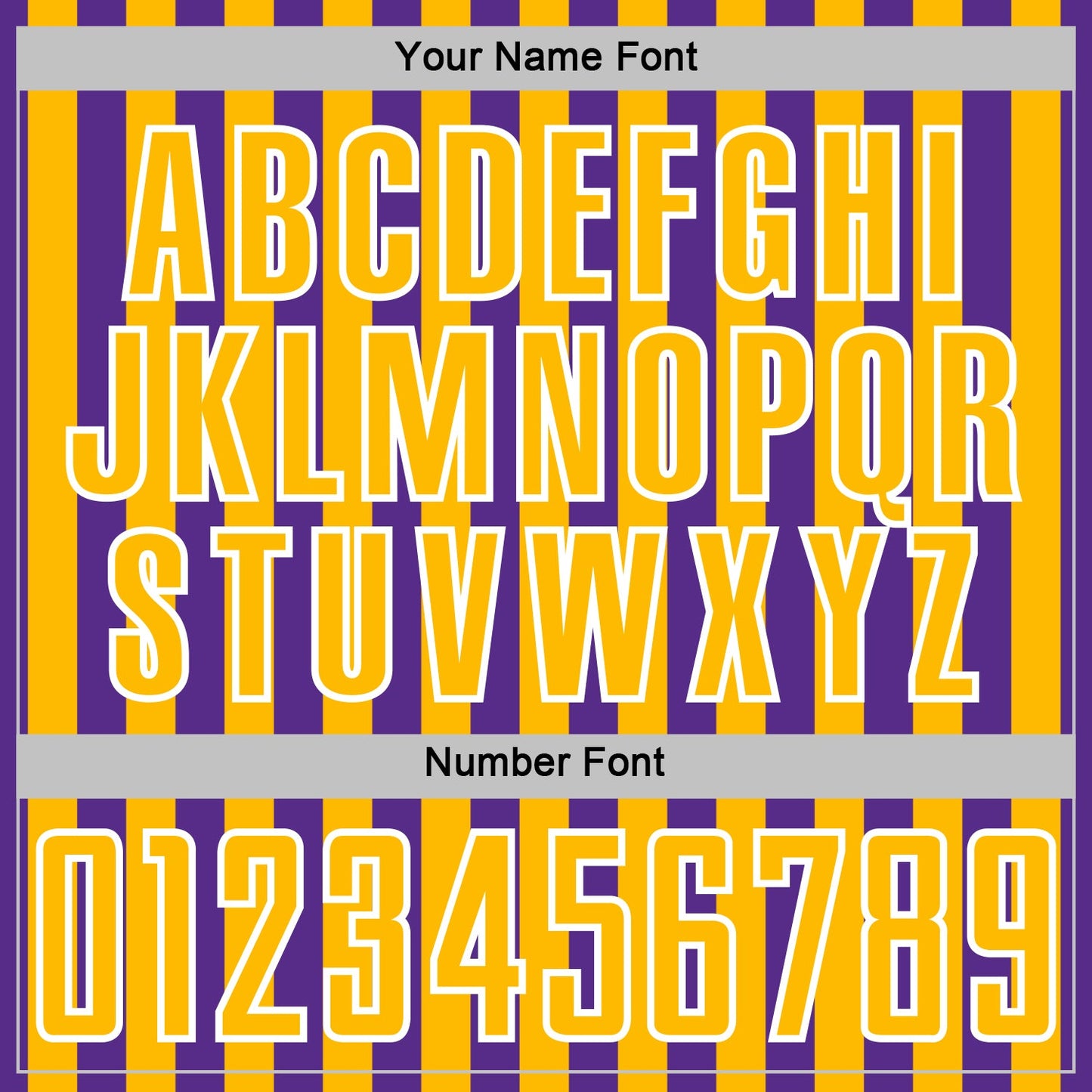 Custom Purple Gold-White Stripe Sports Sublimation Soccer Uniform Jersey view 6