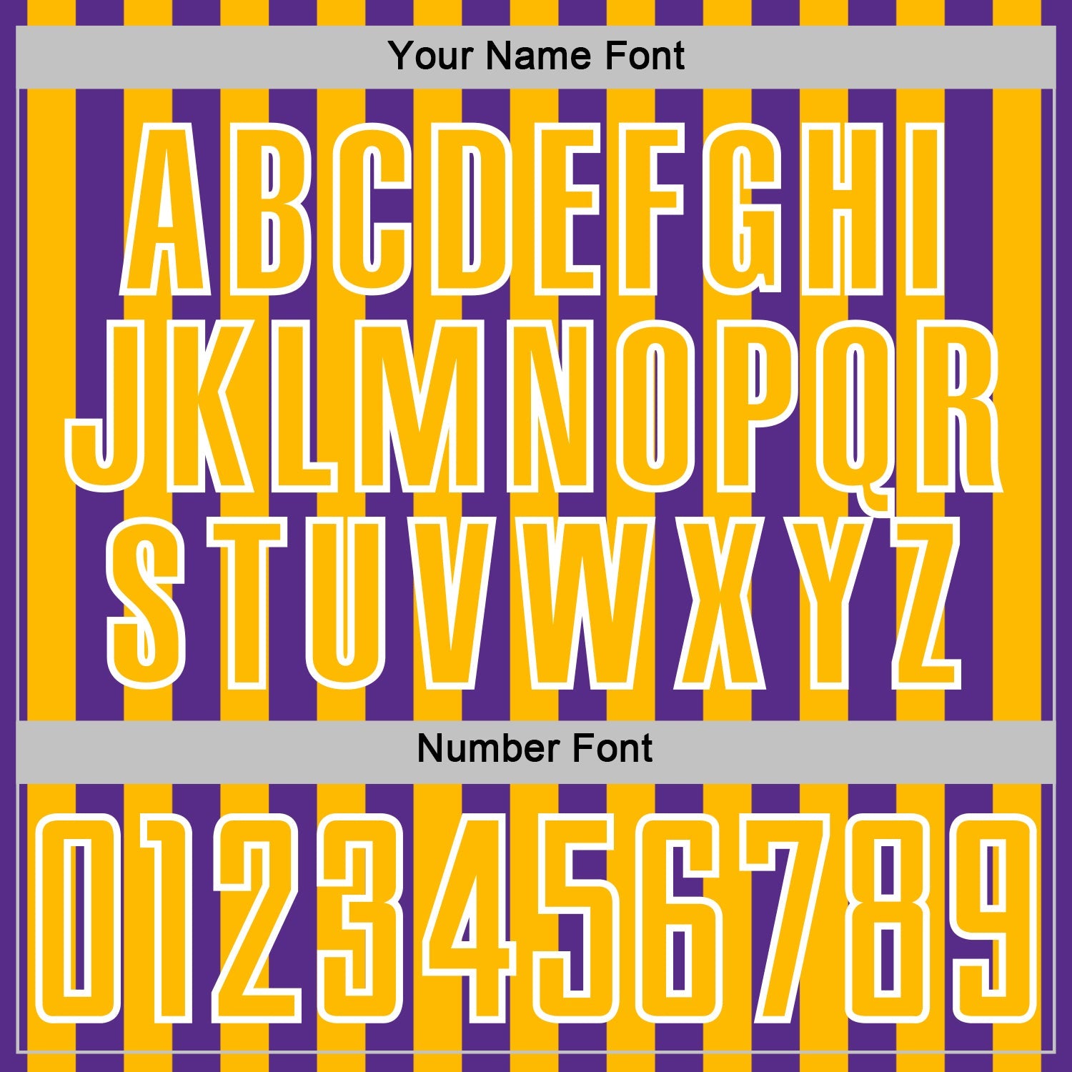 Custom Purple Gold-White Stripe Sports Sublimation Soccer Uniform Jersey view 6