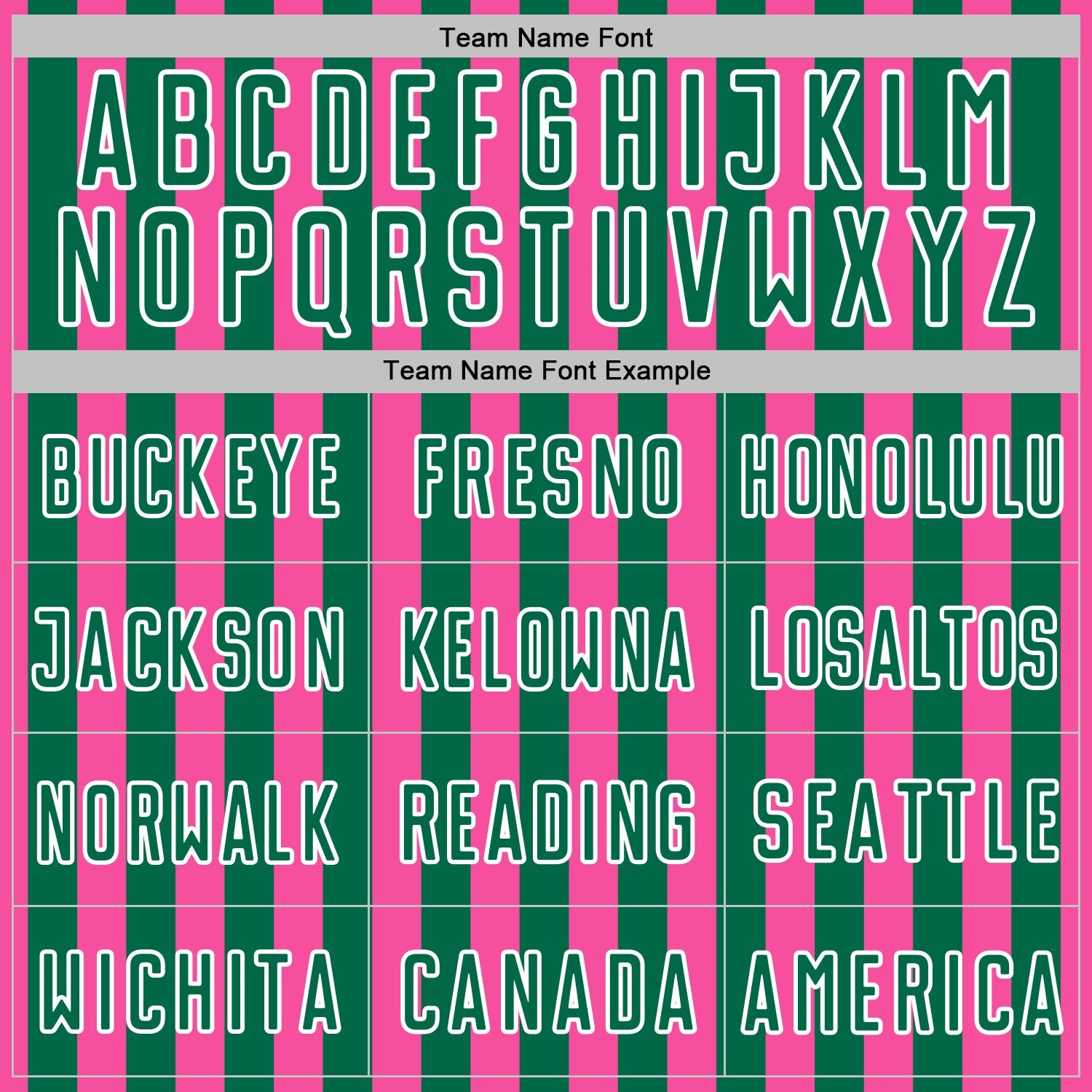 Custom Pink Kelly Green-White Stripe Sports Sublimation Soccer Uniform Jersey view 5