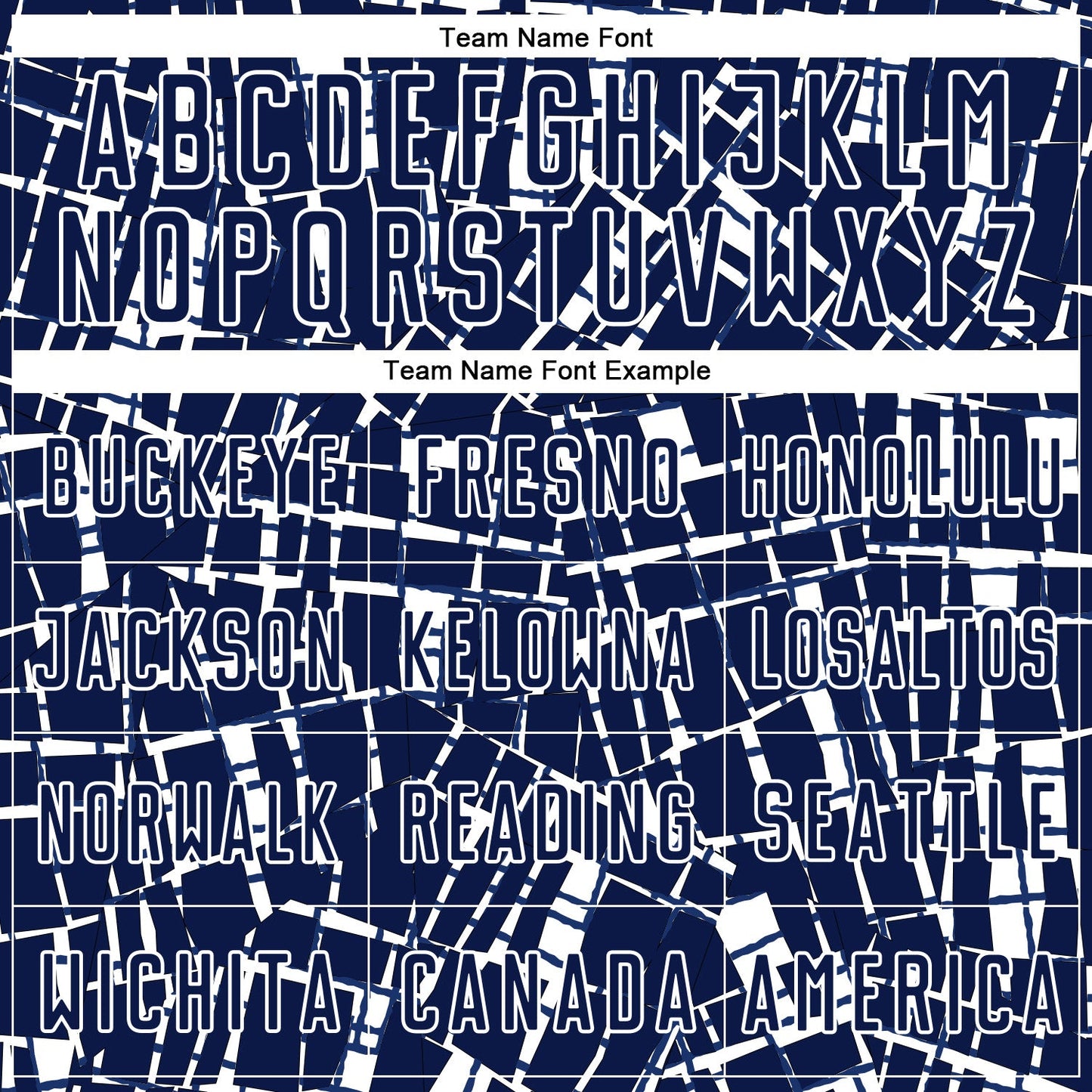 Custom Navy White Abstract Line Sports Sublimation Soccer Uniform Jersey view 5
