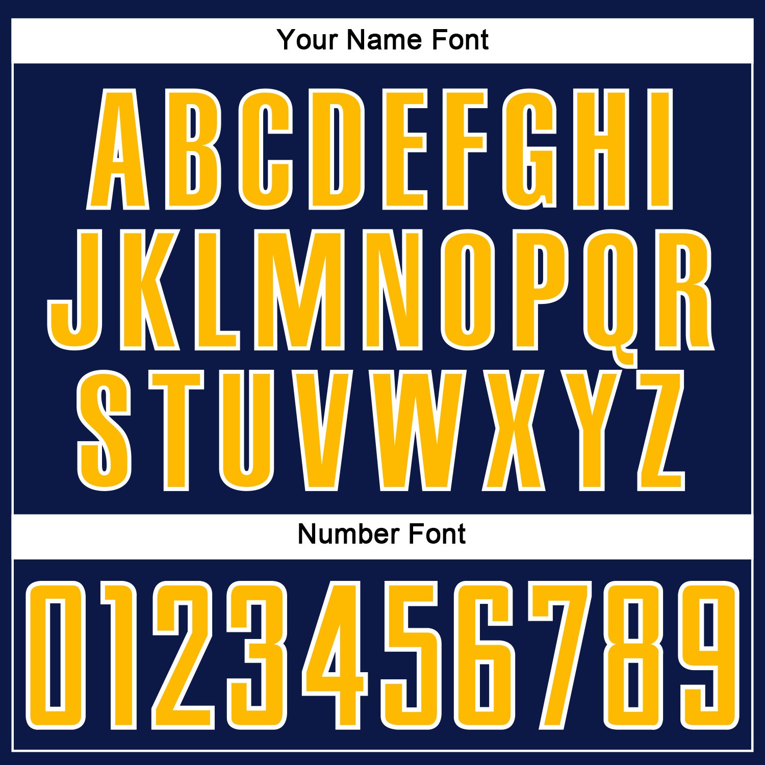 Custom Navy Gold-White Abstract Line Sports Sublimation Soccer Uniform Jersey view 6
