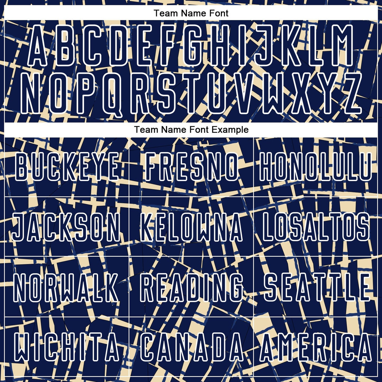 Custom Navy Cream-White Abstract Line Sports Sublimation Soccer Uniform Jersey view 5