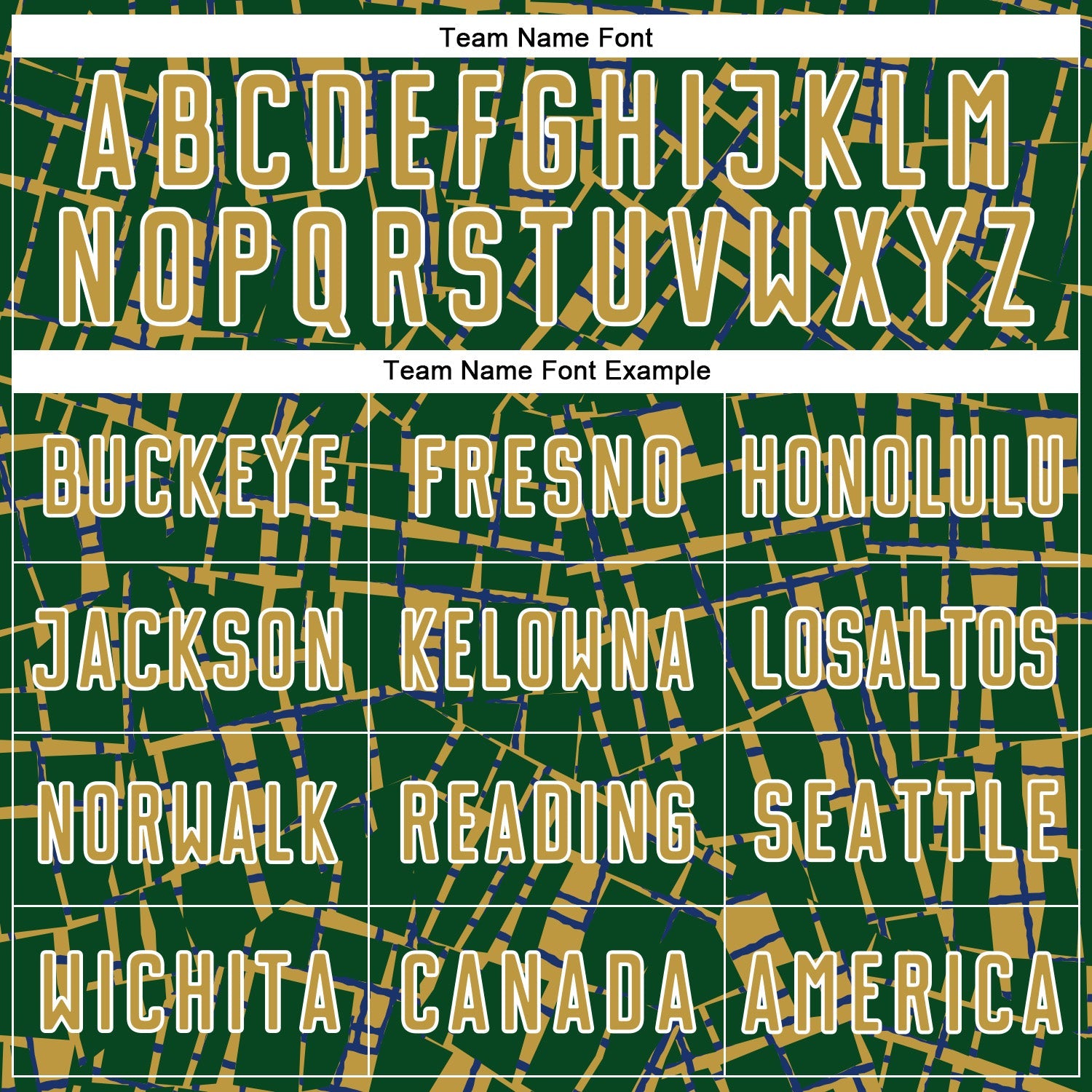 Custom Green Old Gold-White Abstract Line Sports Sublimation Soccer Uniform Jersey view 5