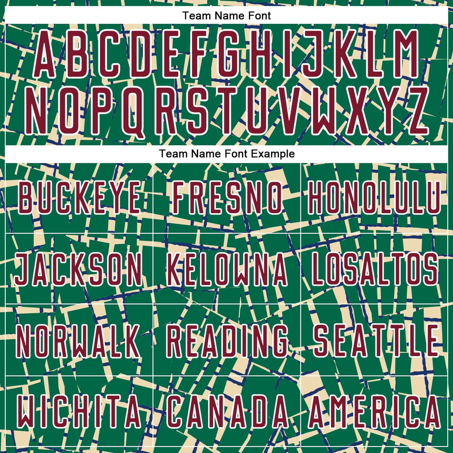 Custom Kelly Green Crimson Cream-White Abstract Line Sports Sublimation Soccer Uniform Jersey view 5