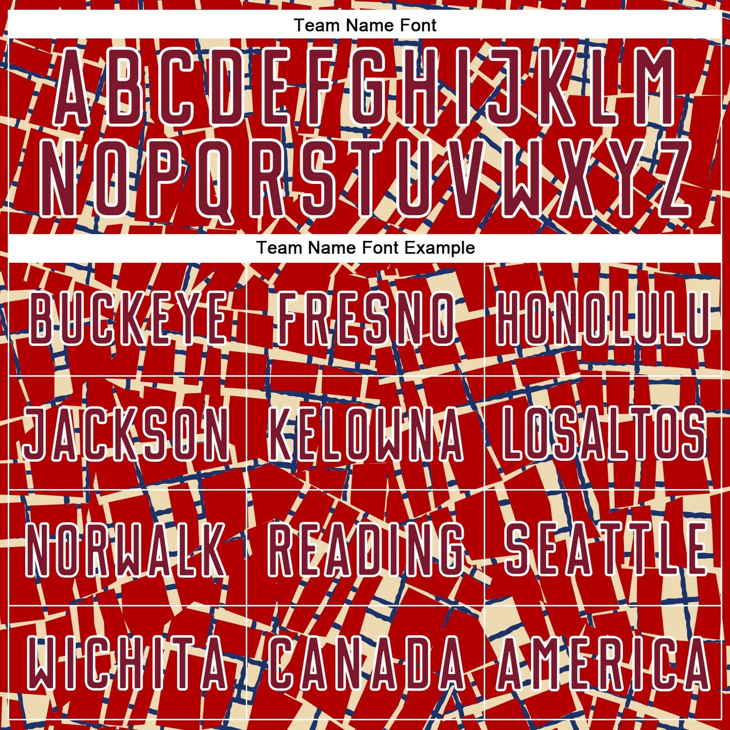 Custom Red Crimson Cream White-Blue Abstract Line Sports Sublimation Soccer Uniform Jersey view 5