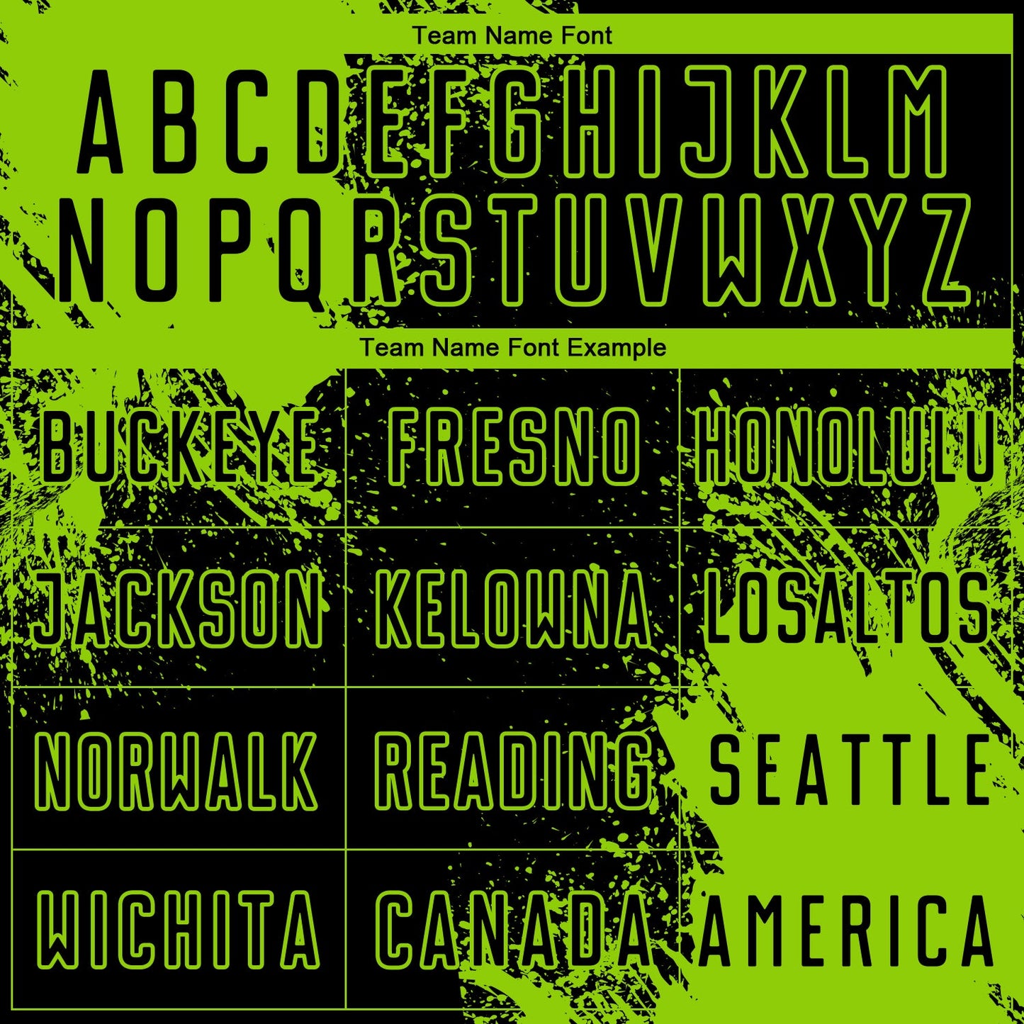 Custom Black Neon Green Abstract Brush Stroke Sports Sublimation Soccer Uniform Jersey view 5