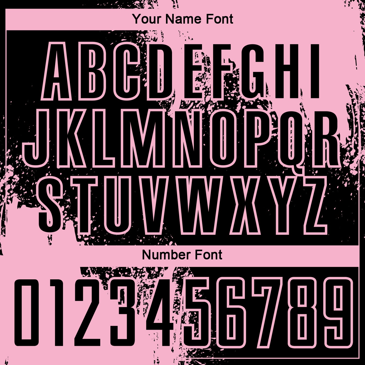 Custom Black Light Pink Abstract Brush Stroke Sports Sublimation Soccer Uniform Jersey view 6