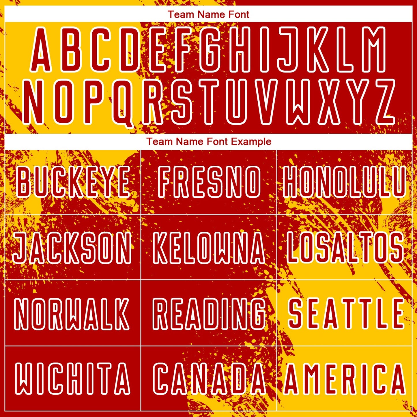 Custom Red Yellow-White Abstract Brush Stroke Sports Sublimation Soccer Uniform Jersey view 5