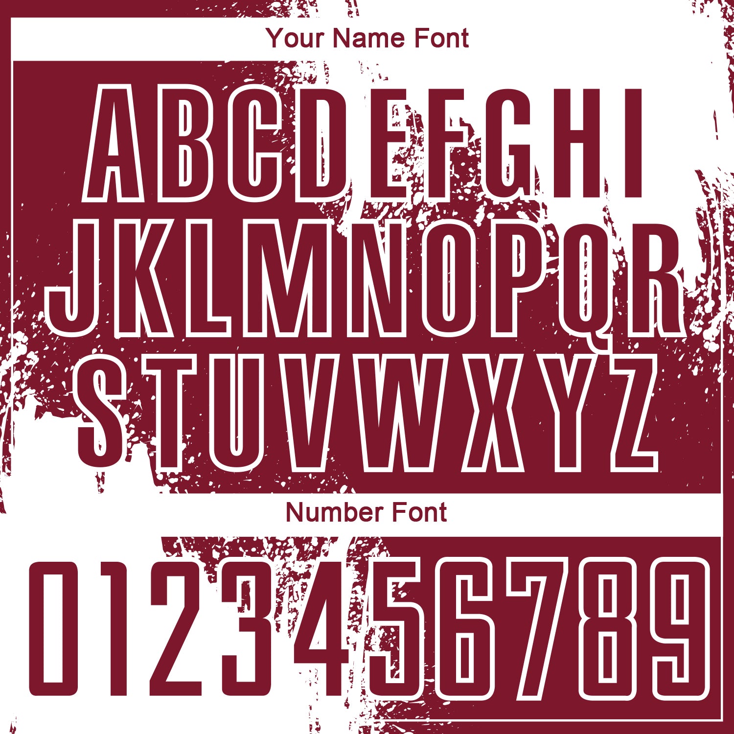 Custom Crimson White Abstract Brush Stroke Sports Sublimation Soccer Uniform Jersey view 6