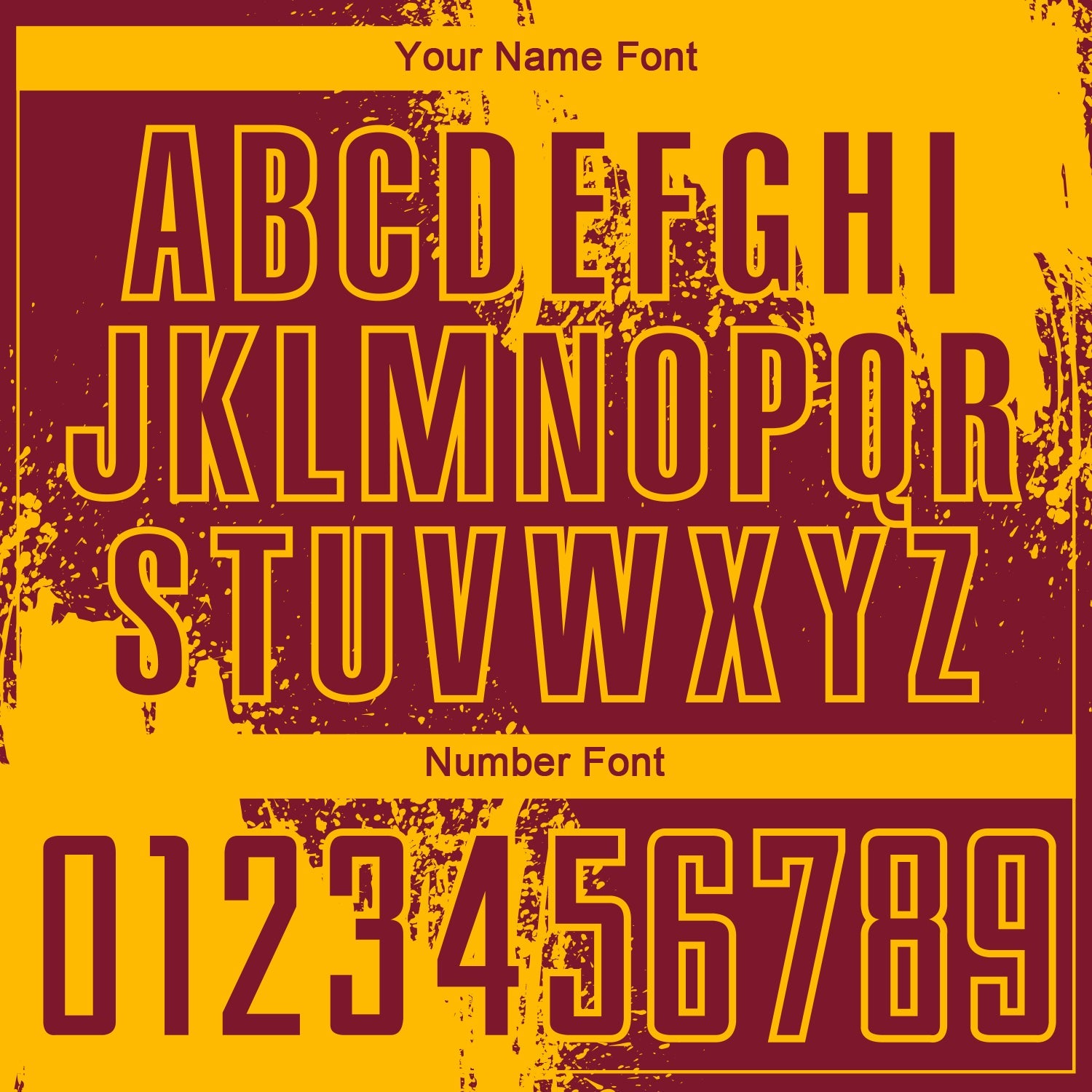 Custom Crimson Gold Abstract Brush Stroke Sports Sublimation Soccer Uniform Jersey view 6