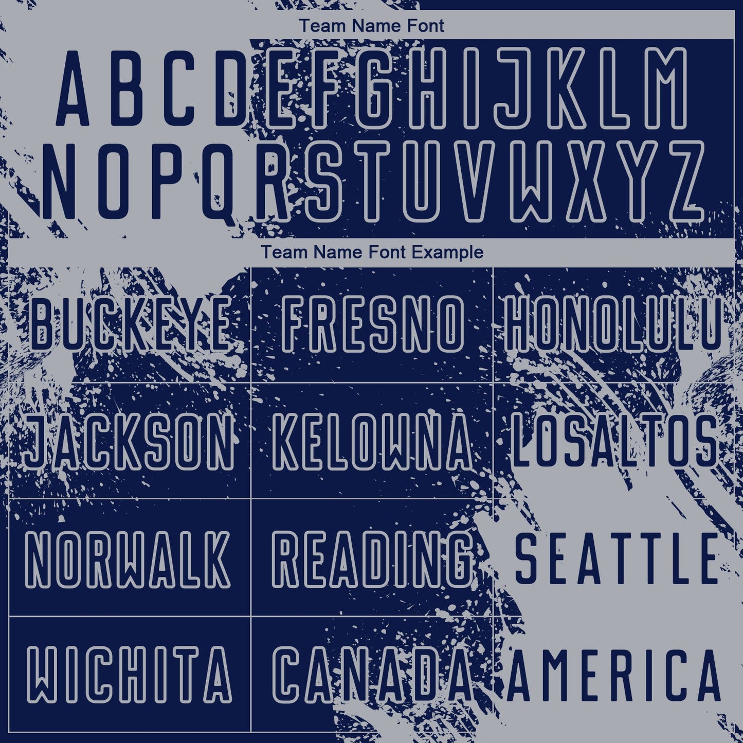 Custom Navy Gray Abstract Brush Stroke Sports Sublimation Soccer Uniform Jersey view 5