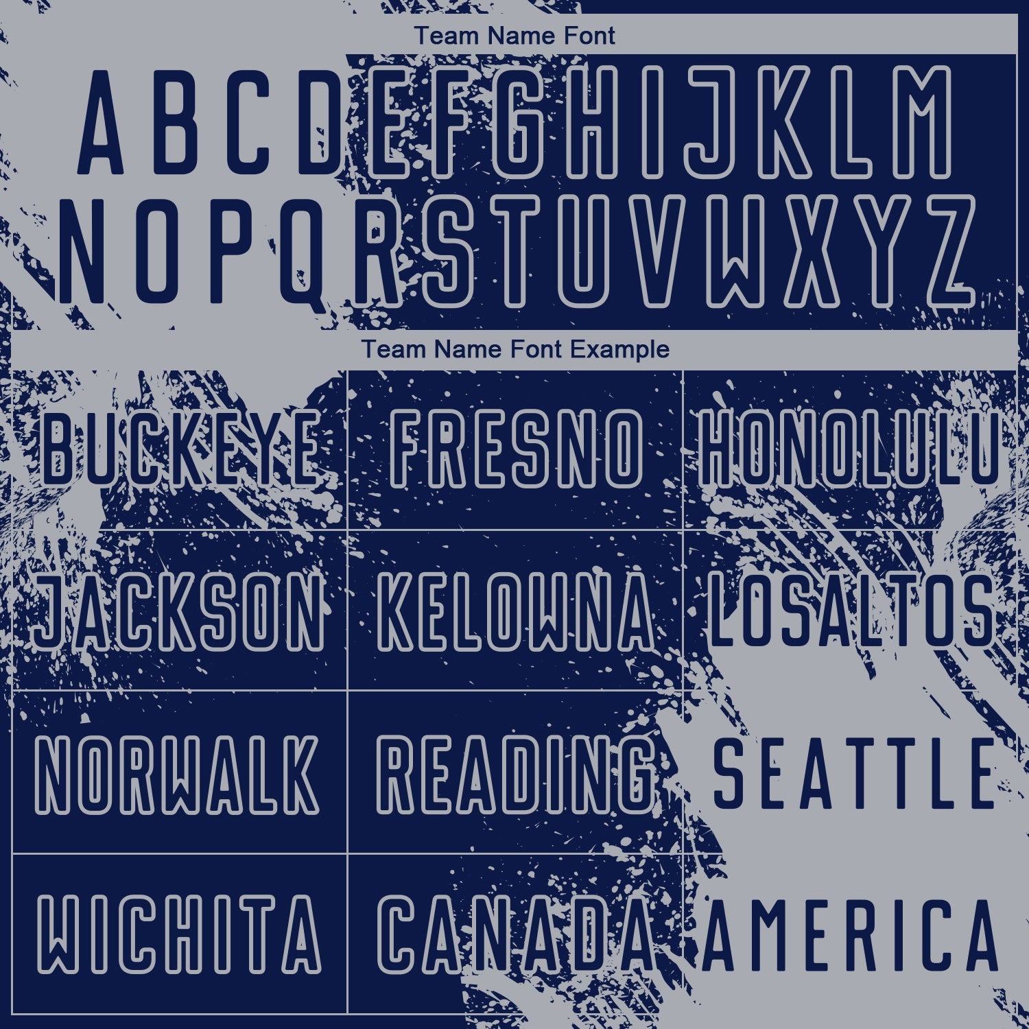 Custom Navy Gray Abstract Brush Stroke Sports Sublimation Soccer Uniform Jersey view 5