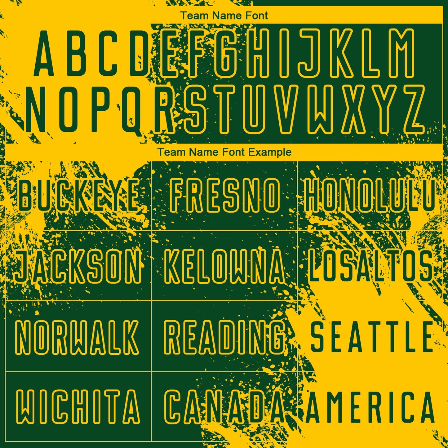 Custom Green Yellow Abstract Brush Stroke Sports Sublimation Soccer Uniform Jersey view 5