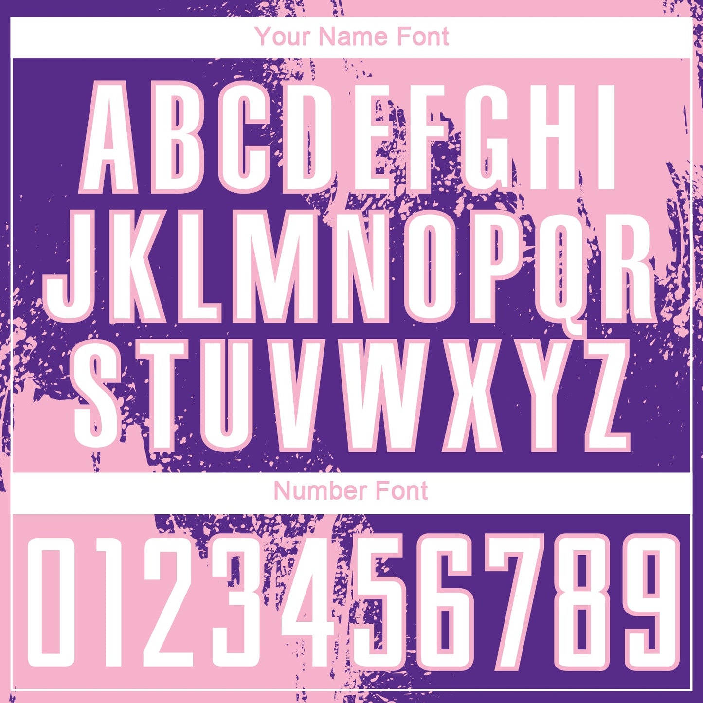 Custom Purple White-Light Pink Abstract Brush Stroke Sports Sublimation Soccer Uniform Jersey view 6