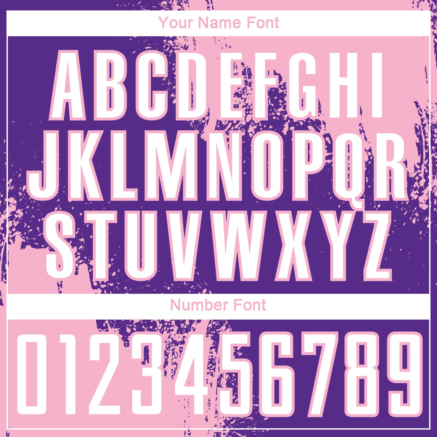 Custom Purple White-Light Pink Abstract Brush Stroke Sports Sublimation Soccer Uniform Jersey view 6