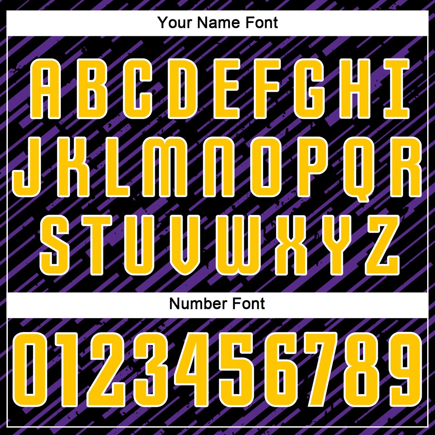 Custom Black Yellow Purple-White Line Sports Sublimation Soccer Uniform Jersey view 6