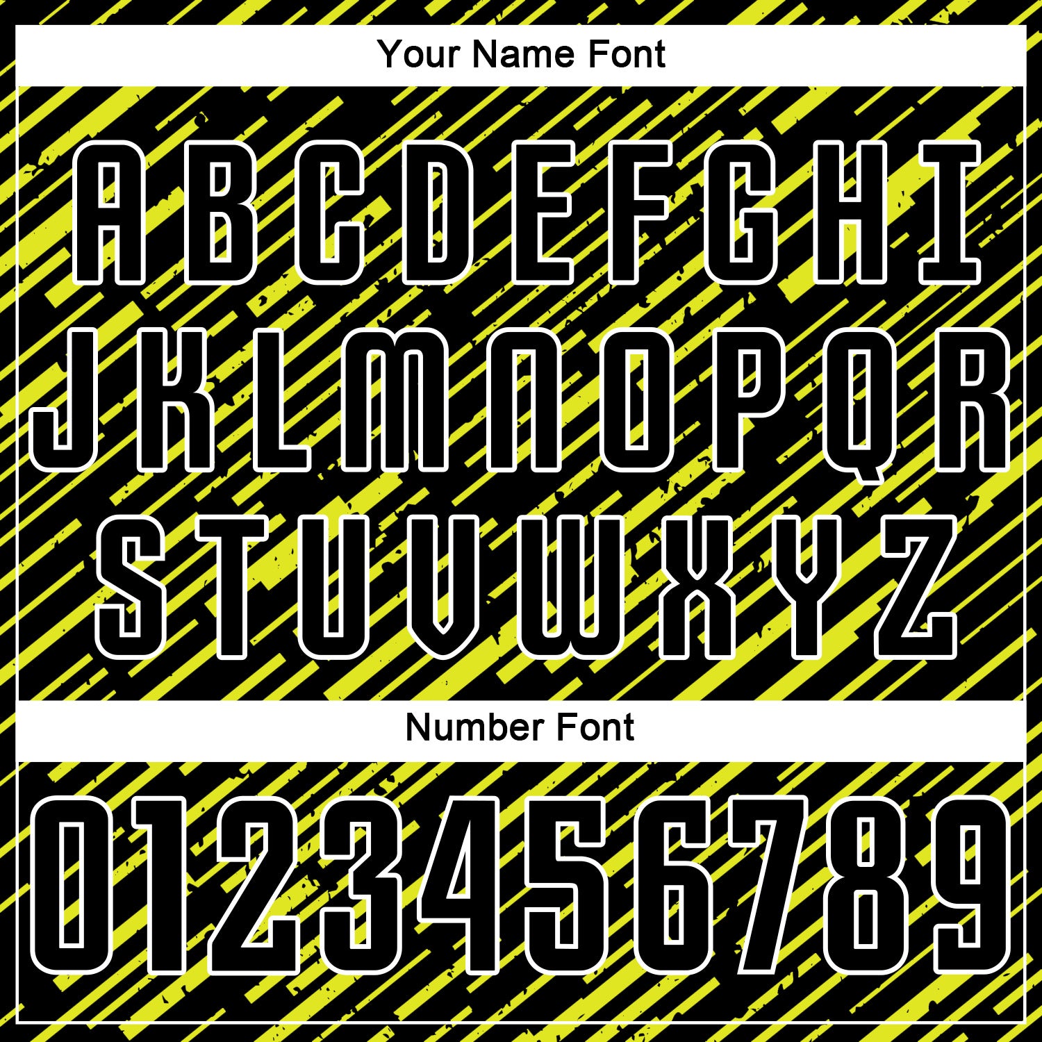 Custom Black Neon Yellow-White Line Sports Sublimation Soccer Uniform Jersey view 6