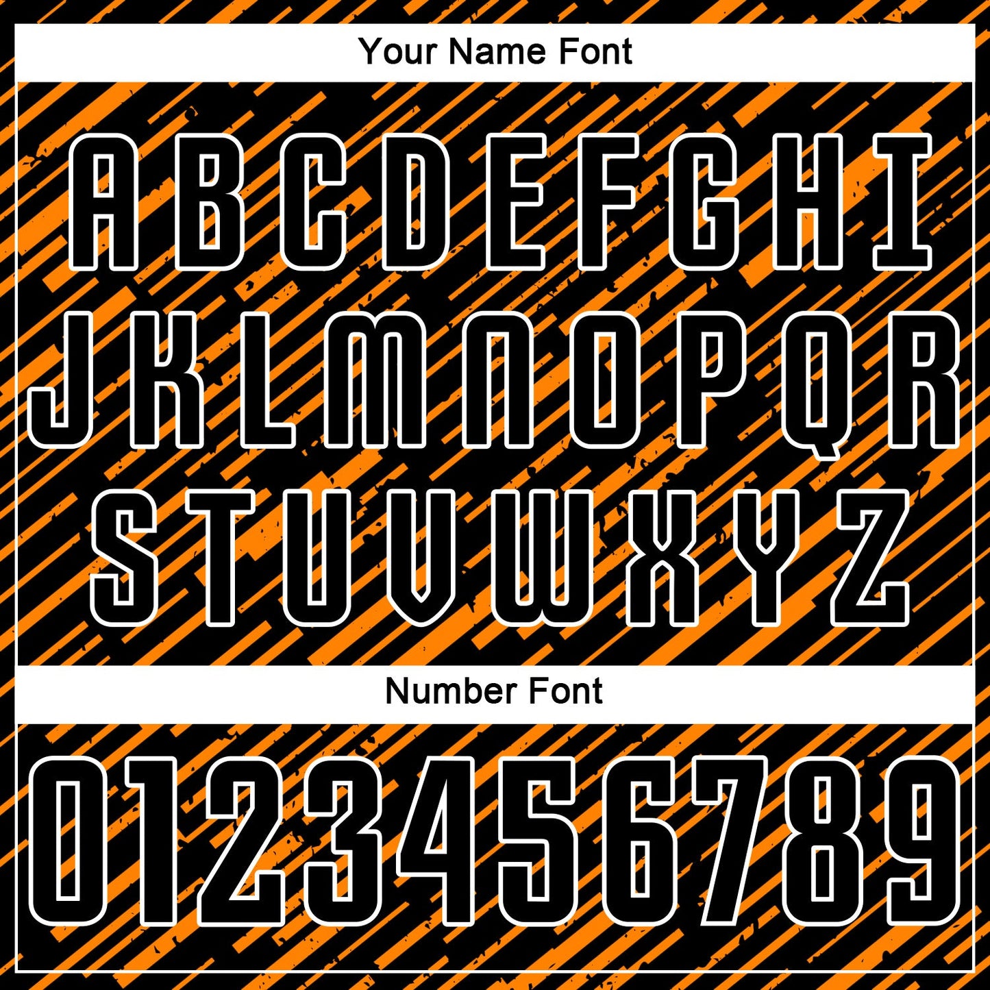 Custom Black Bay Orange-White Line Sports Sublimation Soccer Uniform Jersey view 6