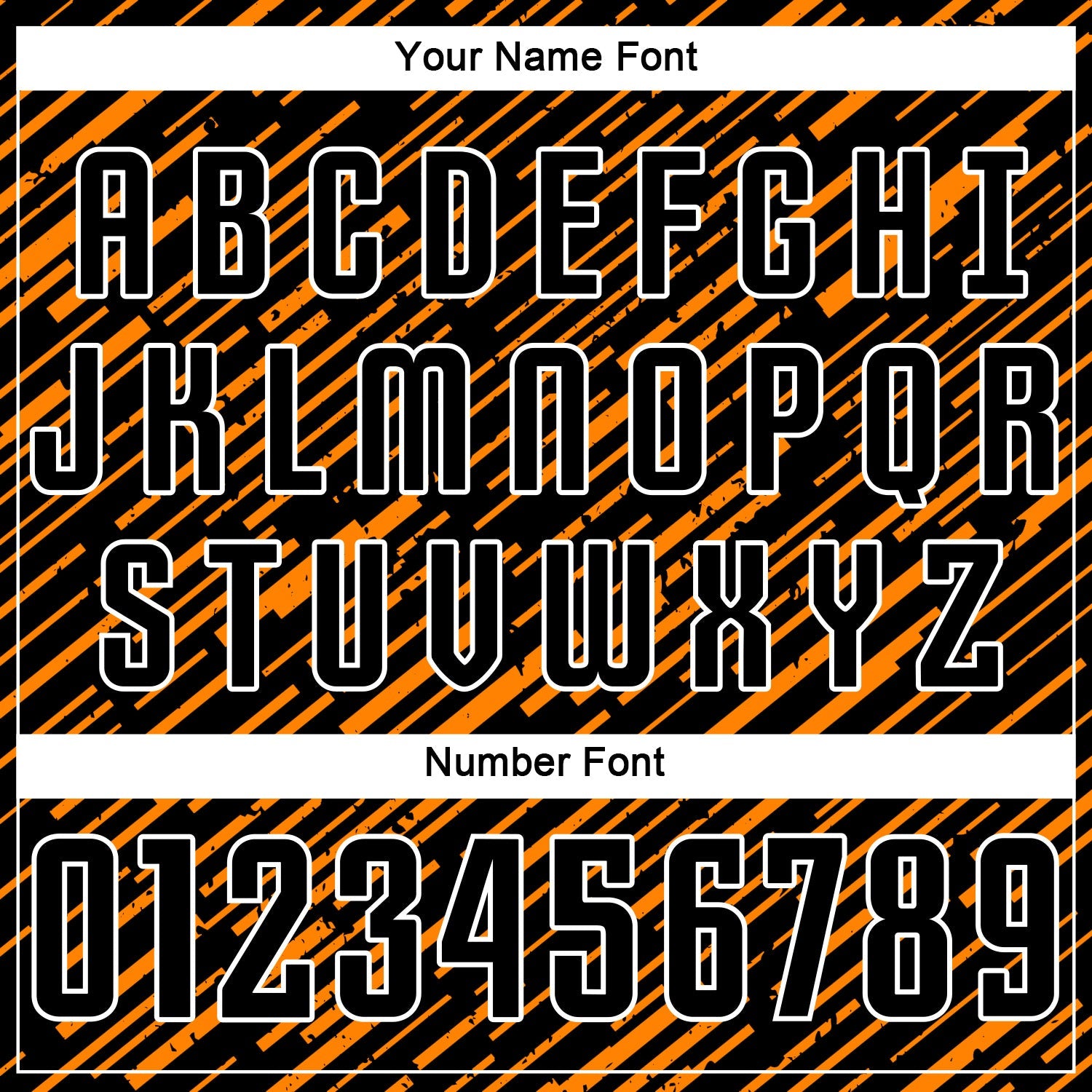 Custom Black Bay Orange-White Line Sports Sublimation Soccer Uniform Jersey view 6