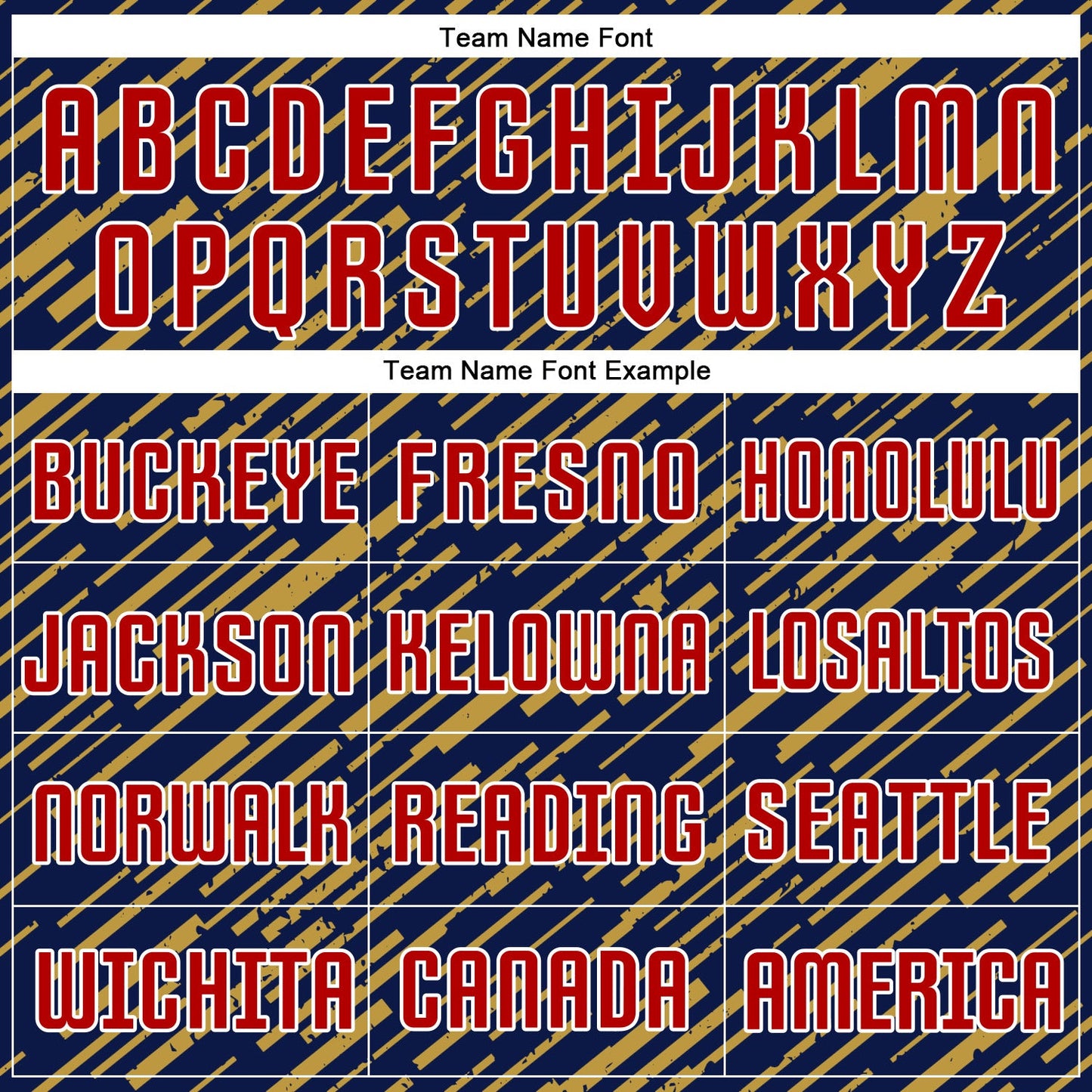 Custom Navy Red Old Gold-White Line Sports Sublimation Soccer Uniform Jersey view 5