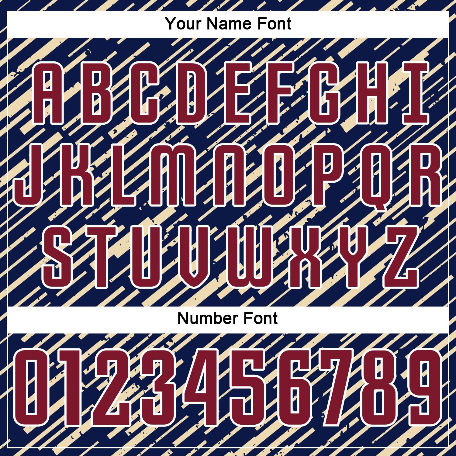 Custom Navy Crimson Cream-White Line Sports Sublimation Soccer Uniform Jersey view 6