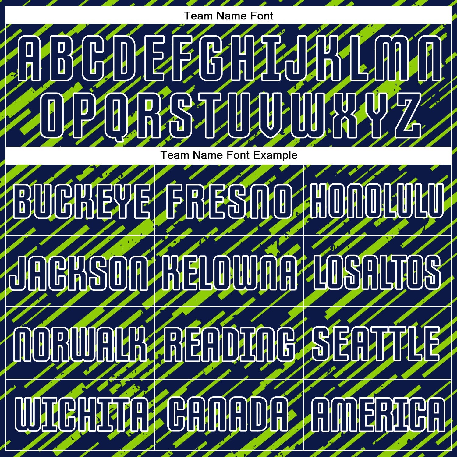 Custom Navy Neon Green-White Line Sports Sublimation Soccer Uniform Jersey view 5