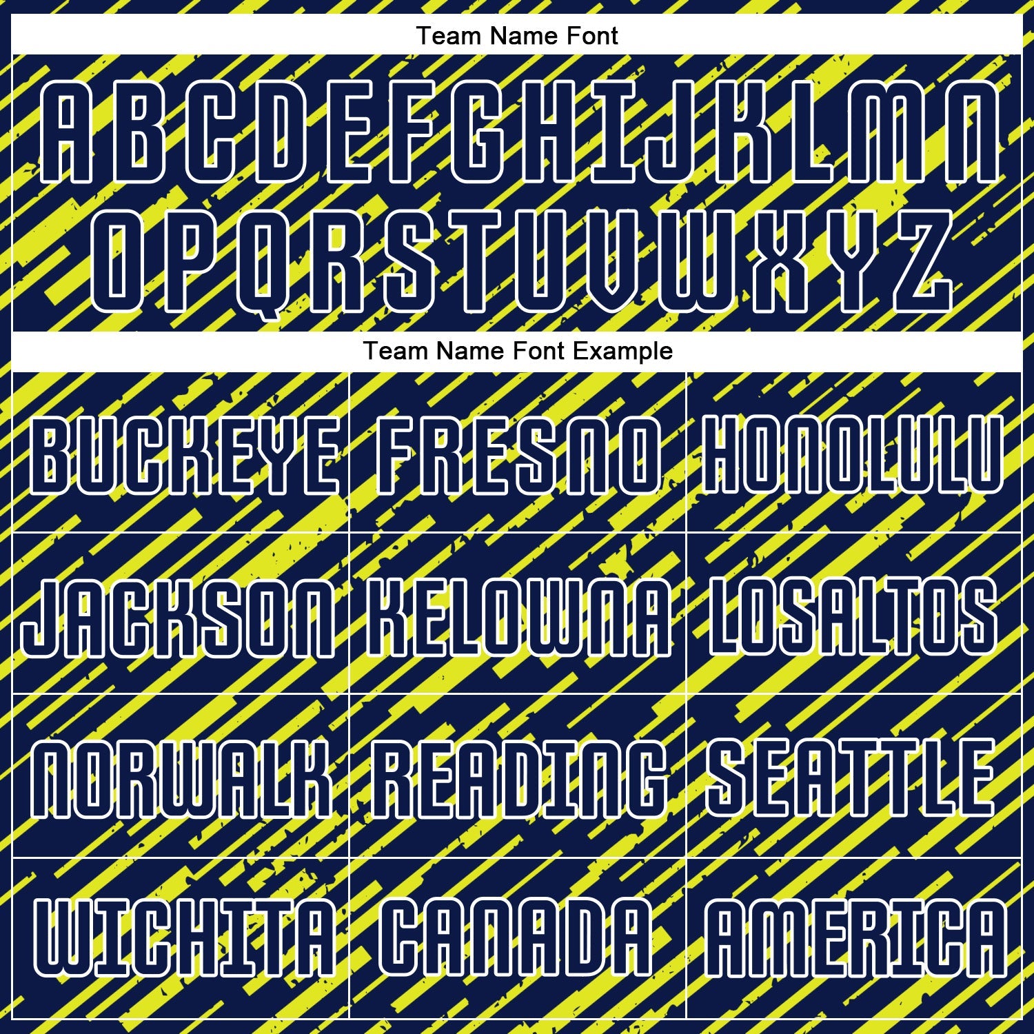 Custom Navy Neon Yellow-White Line Sports Sublimation Soccer Uniform Jersey view 5