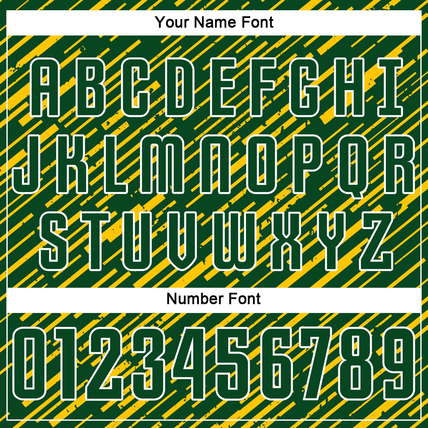 Custom Green Yellow-White Line Sports Sublimation Soccer Uniform Jersey view 6