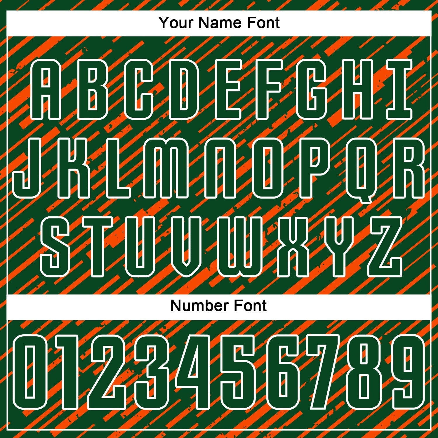 Custom Green Orange-White Line Sports Sublimation Soccer Uniform Jersey view 6