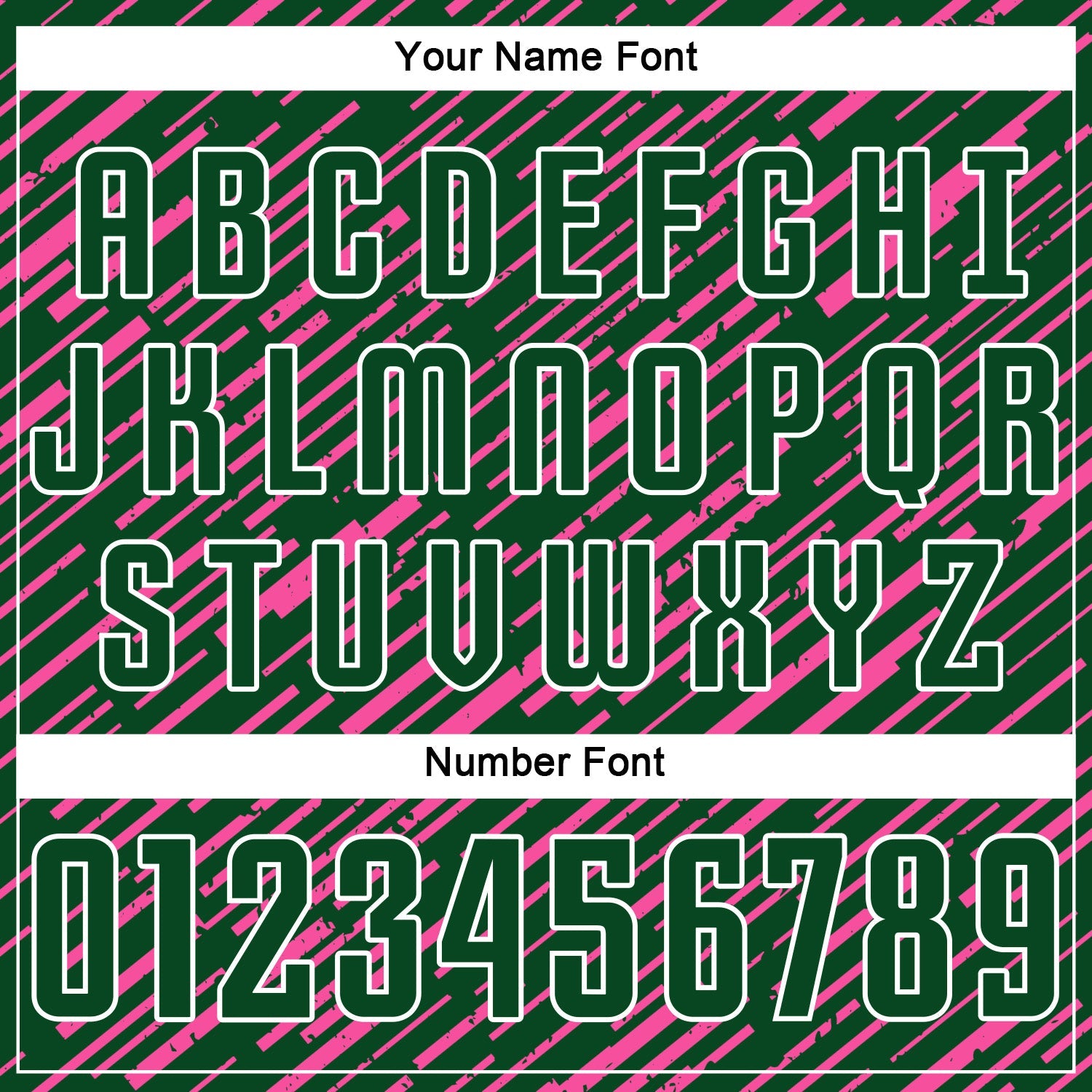 Custom Green Pink-White Line Sports Sublimation Soccer Uniform Jersey view 6