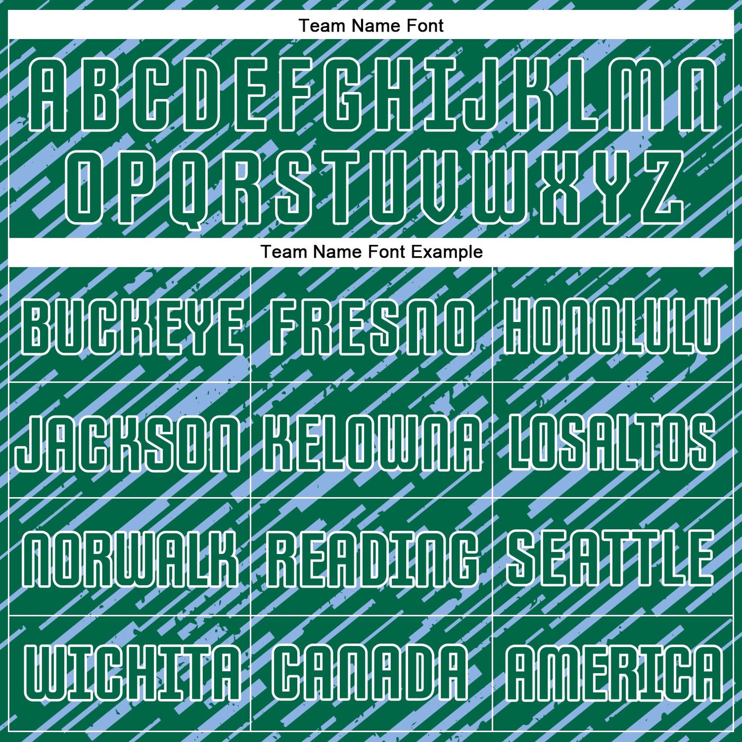Custom Kelly Green Light Blue-White Line Sports Sublimation Soccer Uniform Jersey view 5