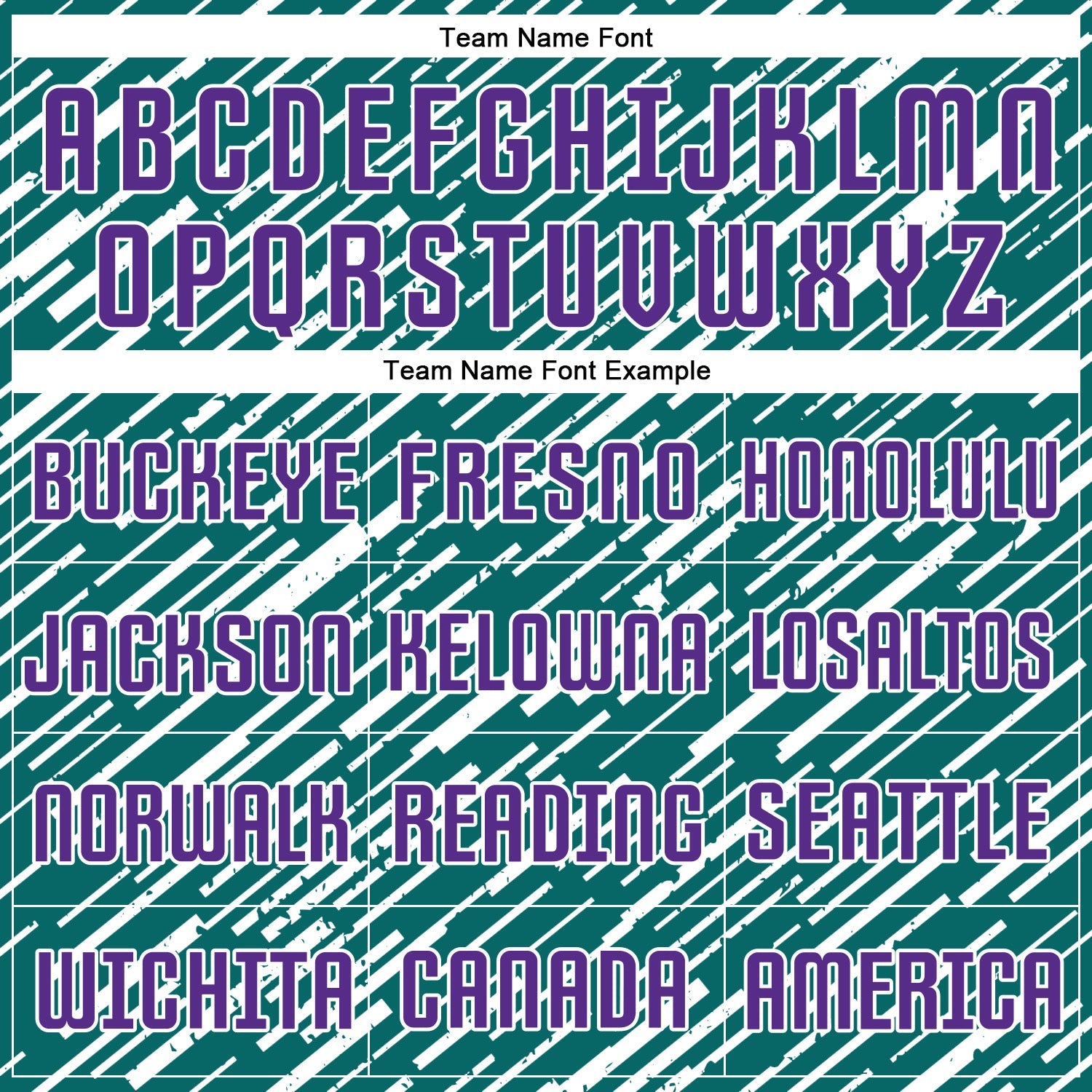 Custom Teal Purple-White Line Sports Sublimation Soccer Uniform Jersey view 5