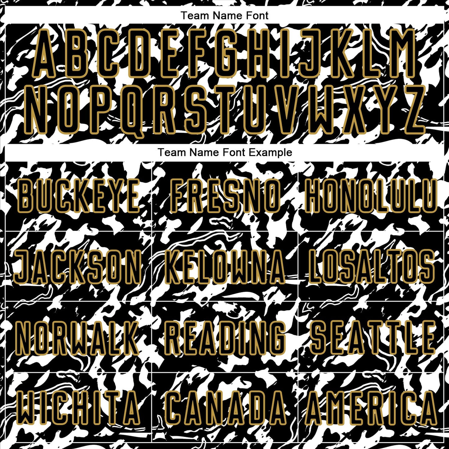 Custom Black Old Gold-White Liquid Fluid Pattern Sports Sublimation Soccer Uniform Jersey view 5