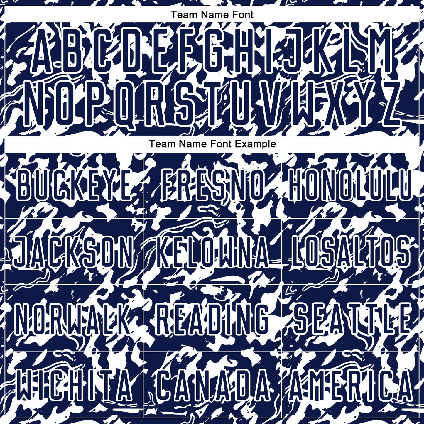 Custom Navy White Liquid Fluid Pattern Sports Sublimation Soccer Uniform Jersey view 5