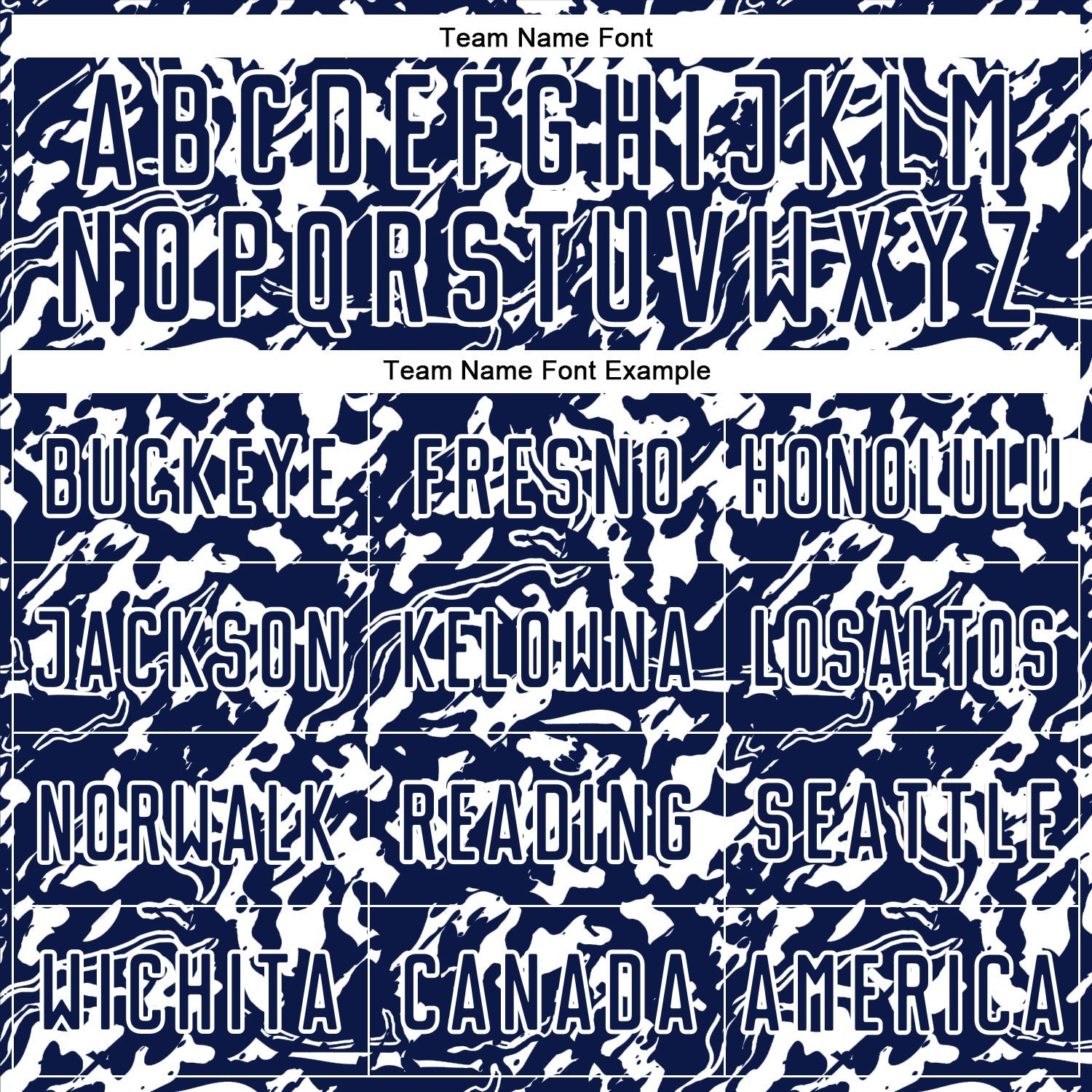 Custom Navy White Liquid Fluid Pattern Sports Sublimation Soccer Uniform Jersey view 5