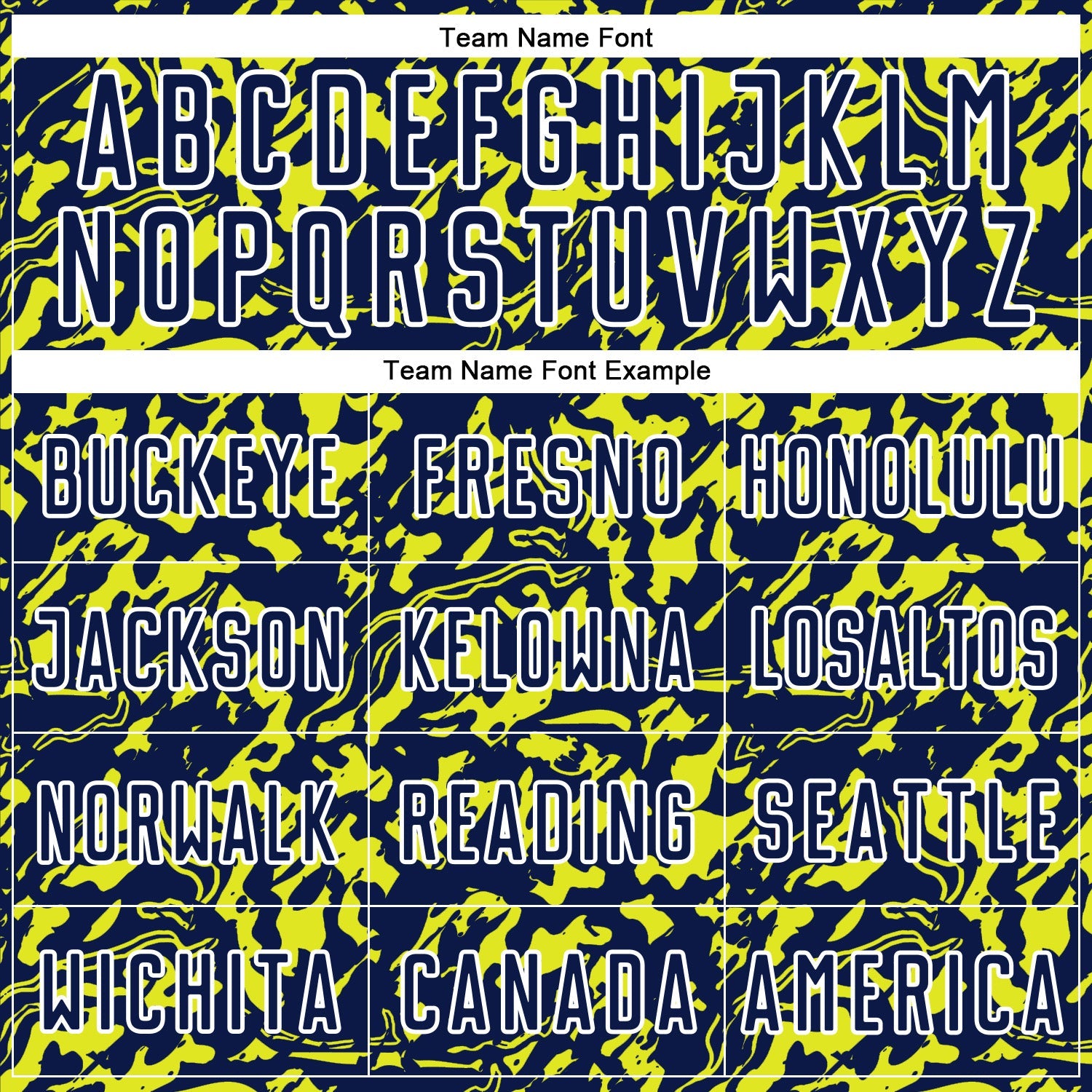 Custom Navy Neon Yellow-White Liquid Fluid Pattern Sports Sublimation Soccer Uniform Jersey view 5