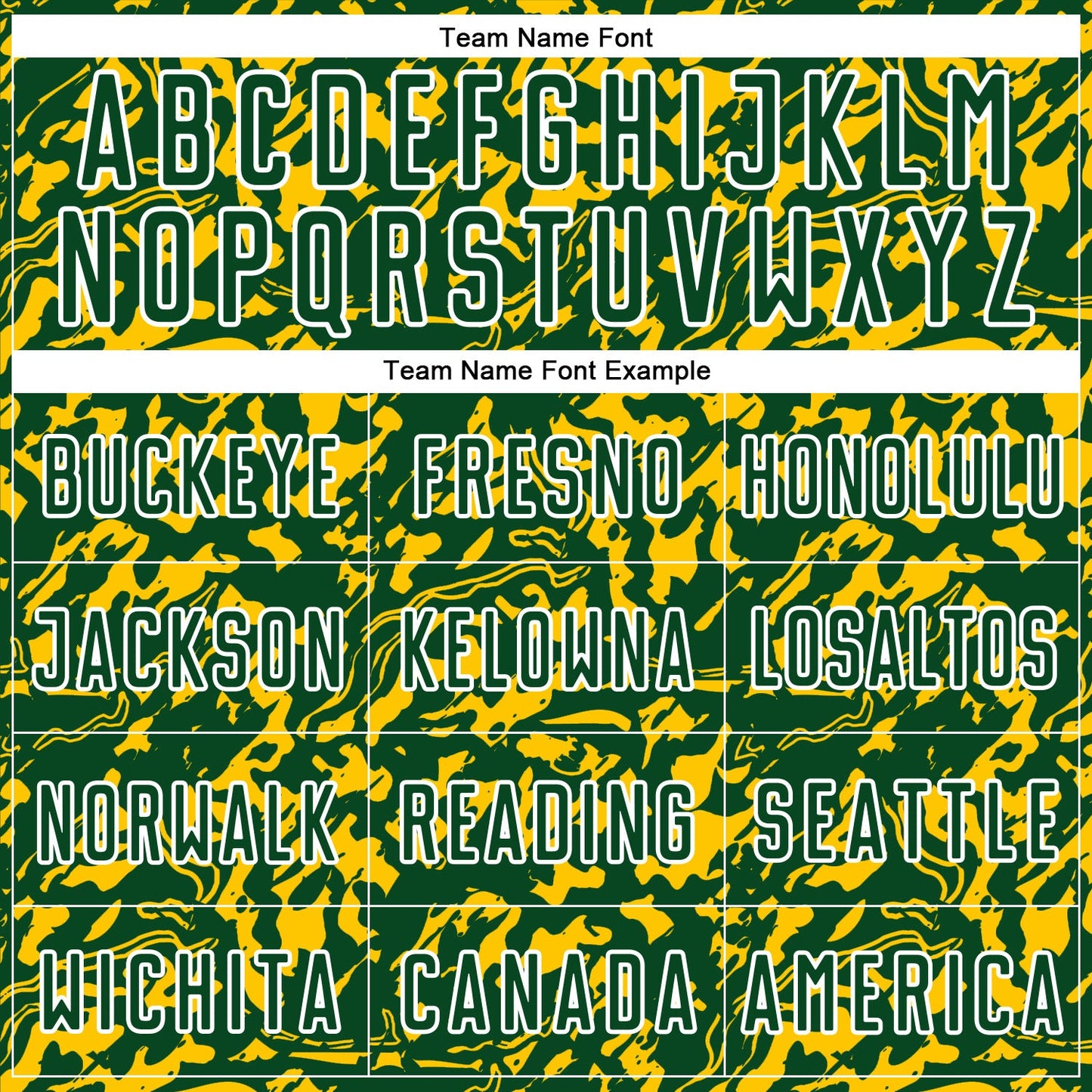 Custom Green Yellow-White Liquid Fluid Pattern Sports Sublimation Soccer Uniform Jersey view 5