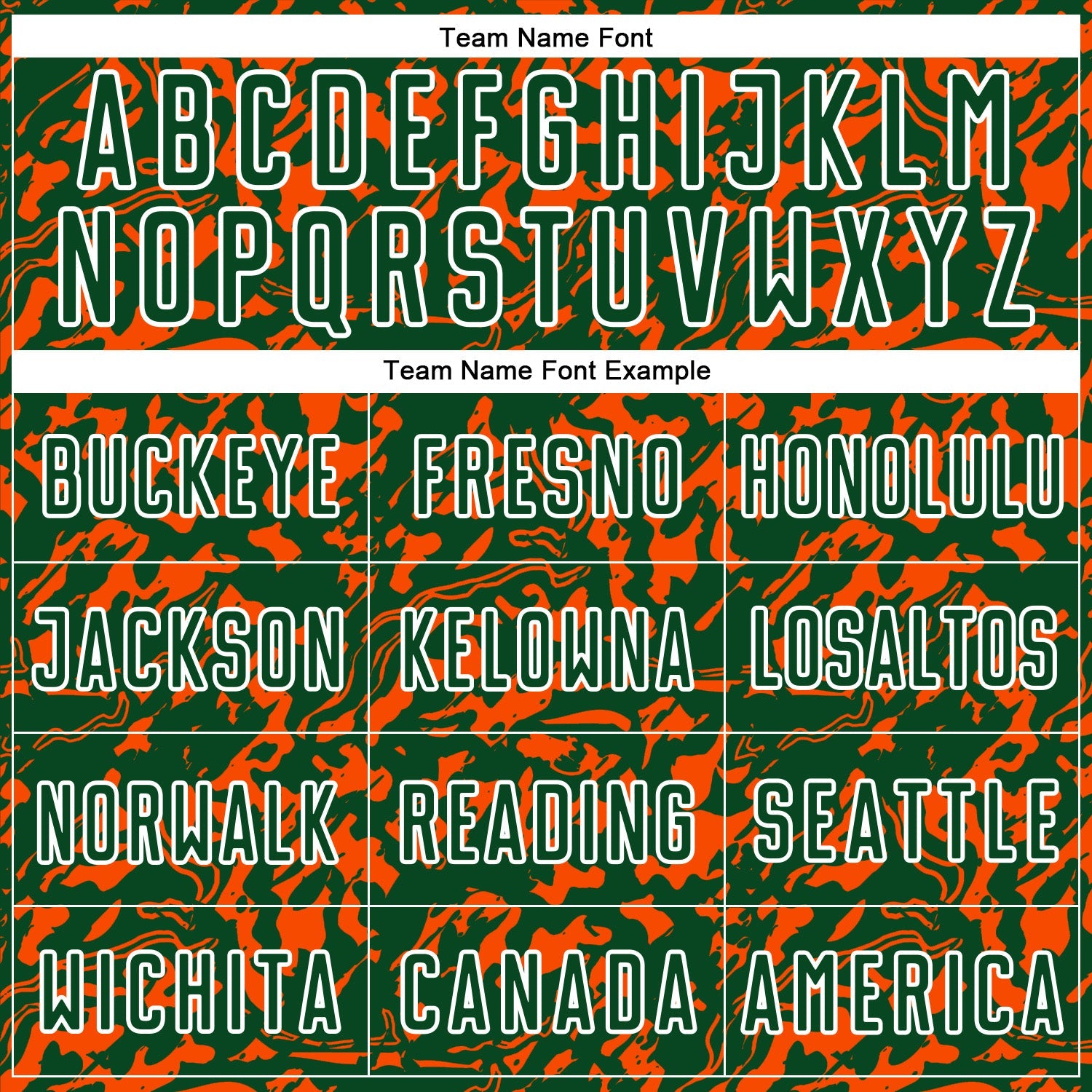 Custom Green Orange-White Liquid Fluid Pattern Sports Sublimation Soccer Uniform Jersey view 5