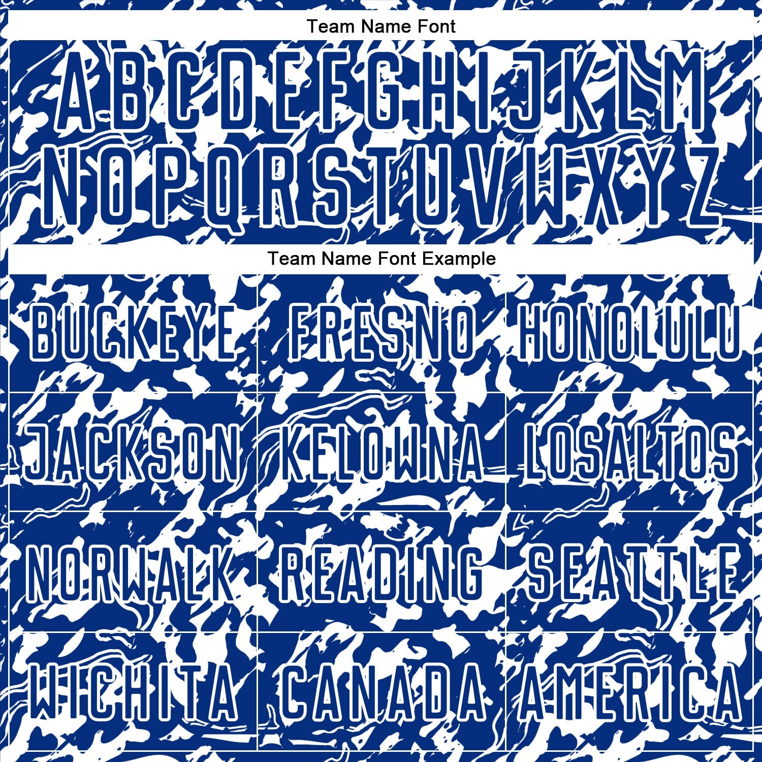 Custom Royal White Liquid Fluid Pattern Sports Sublimation Soccer Uniform Jersey view 5