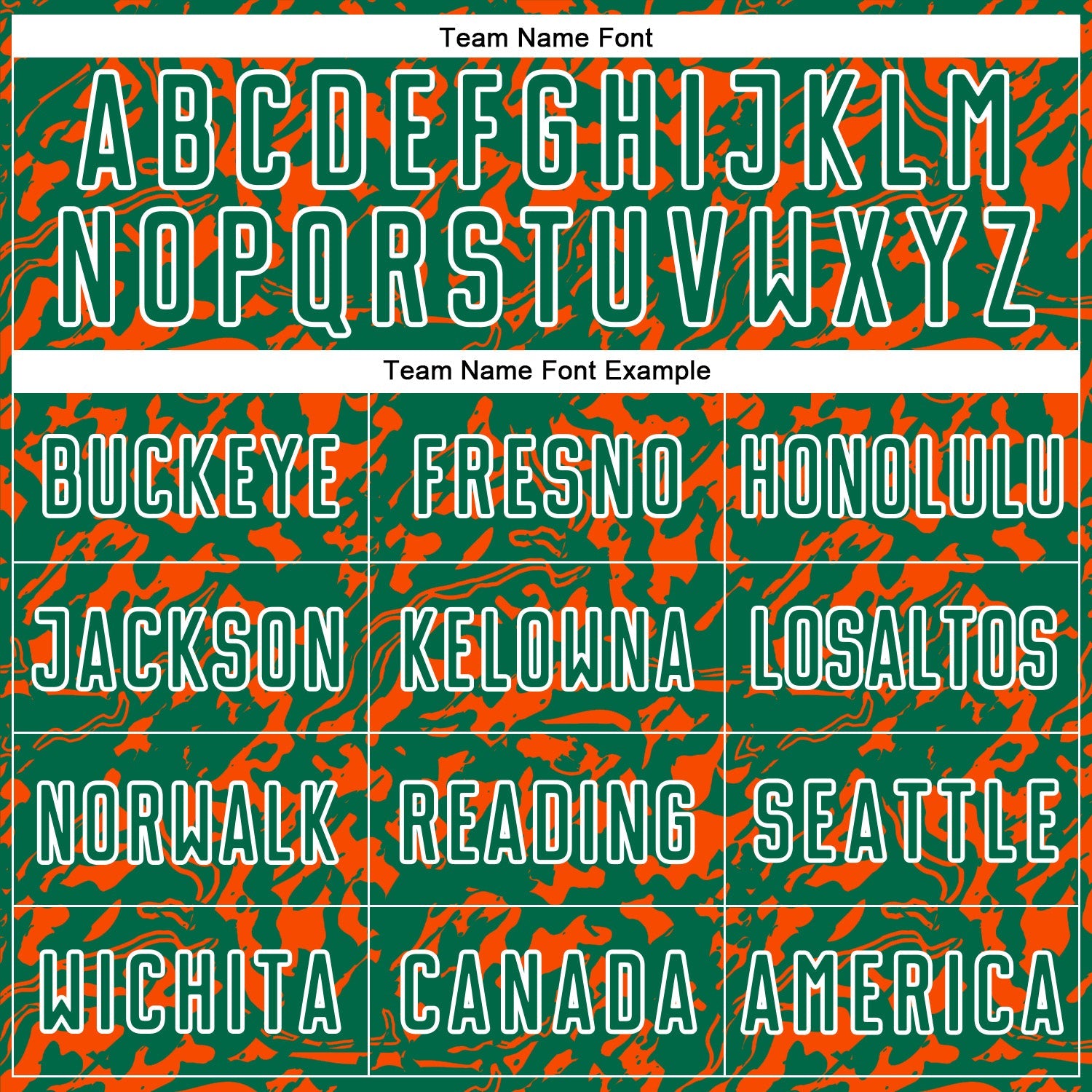 Custom Kelly Green Orange-White Liquid Fluid Pattern Sports Sublimation Soccer Uniform Jersey view 5