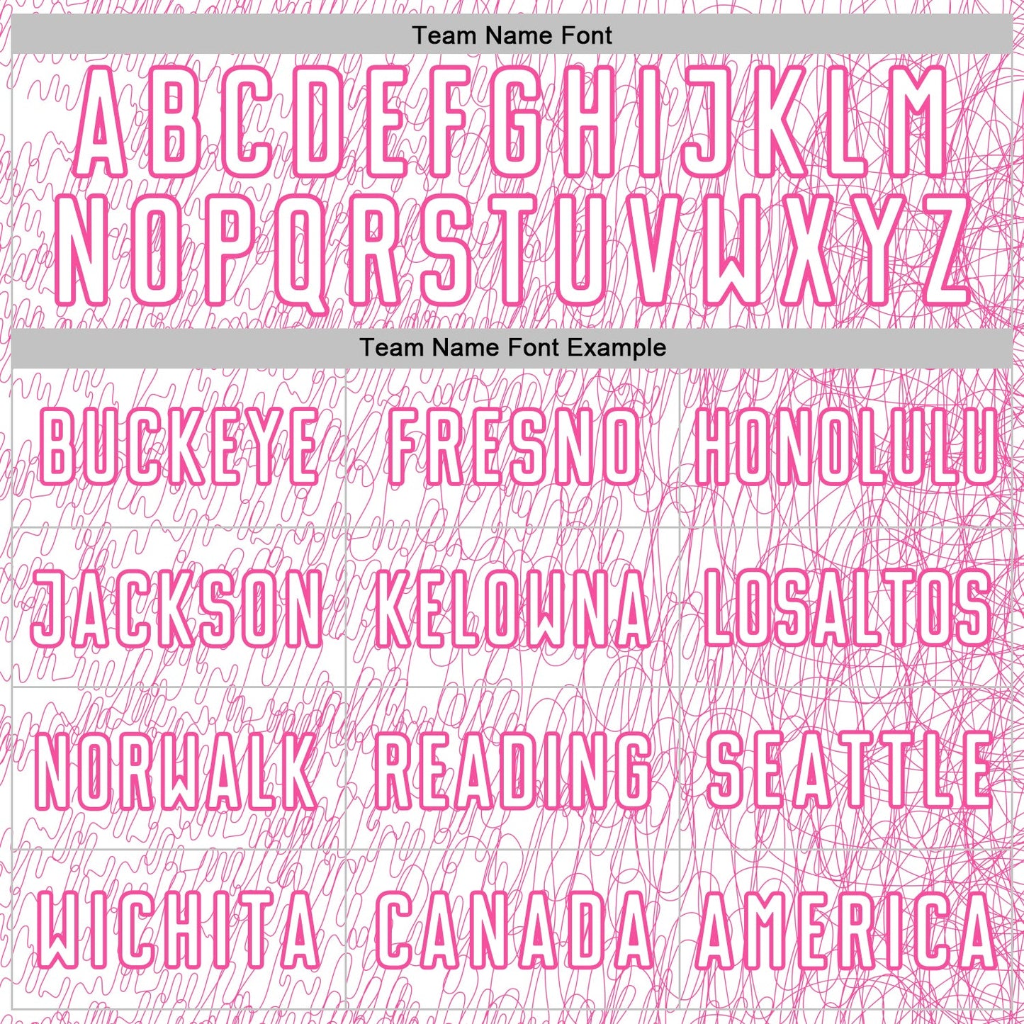 Custom White Pink Abstract Scribble Curve Line Pattern Sports Sublimation Soccer Uniform Jersey view 5