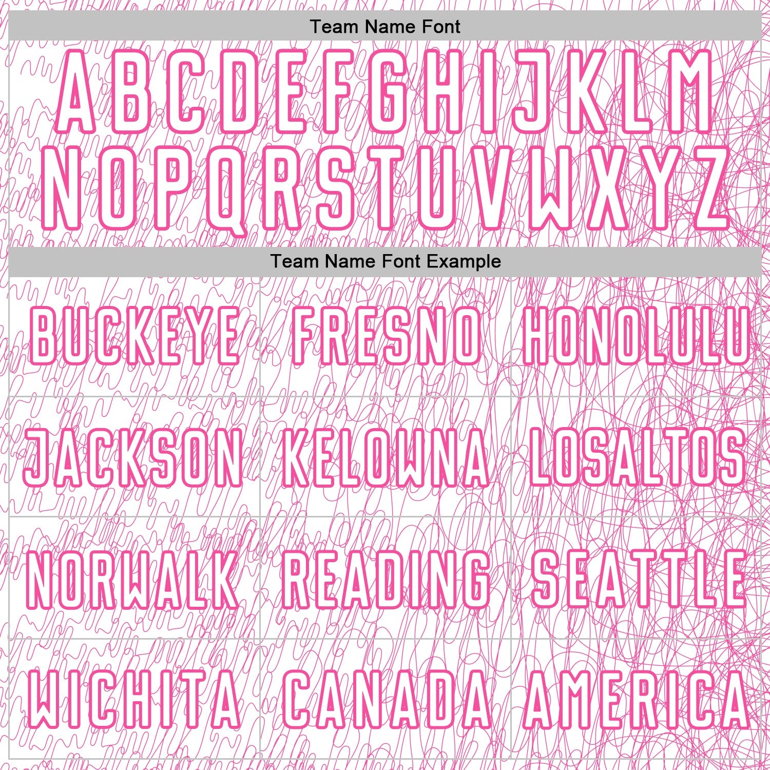 Custom White Pink Abstract Scribble Curve Line Pattern Sports Sublimation Soccer Uniform Jersey view 5
