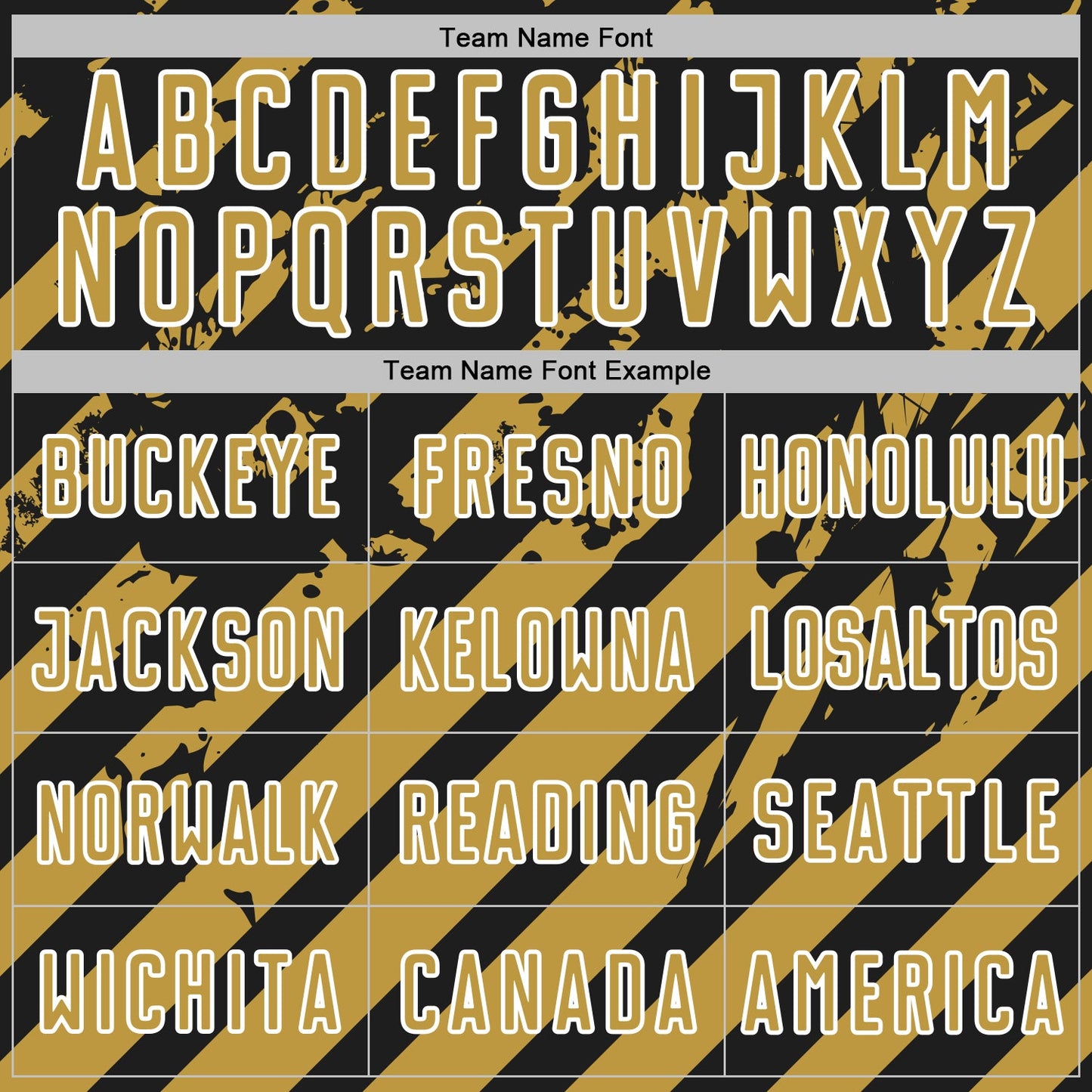 Custom Black Old Gold-White Distressed Diagonal Stripe Pattern Sports Sublimation Soccer Uniform Jersey view 5