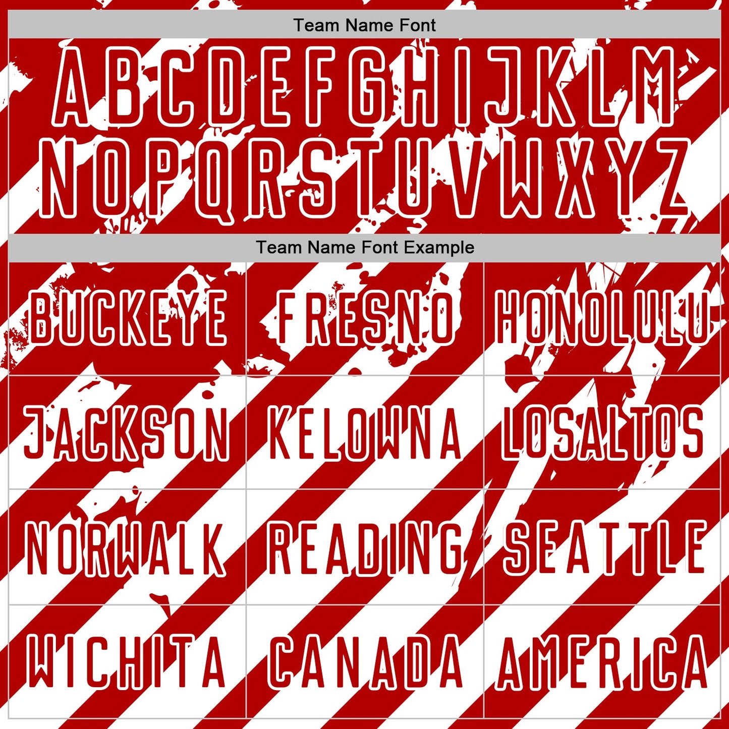 Custom Red White Distressed Diagonal Stripe Pattern Sports Sublimation Soccer Uniform Jersey view 5