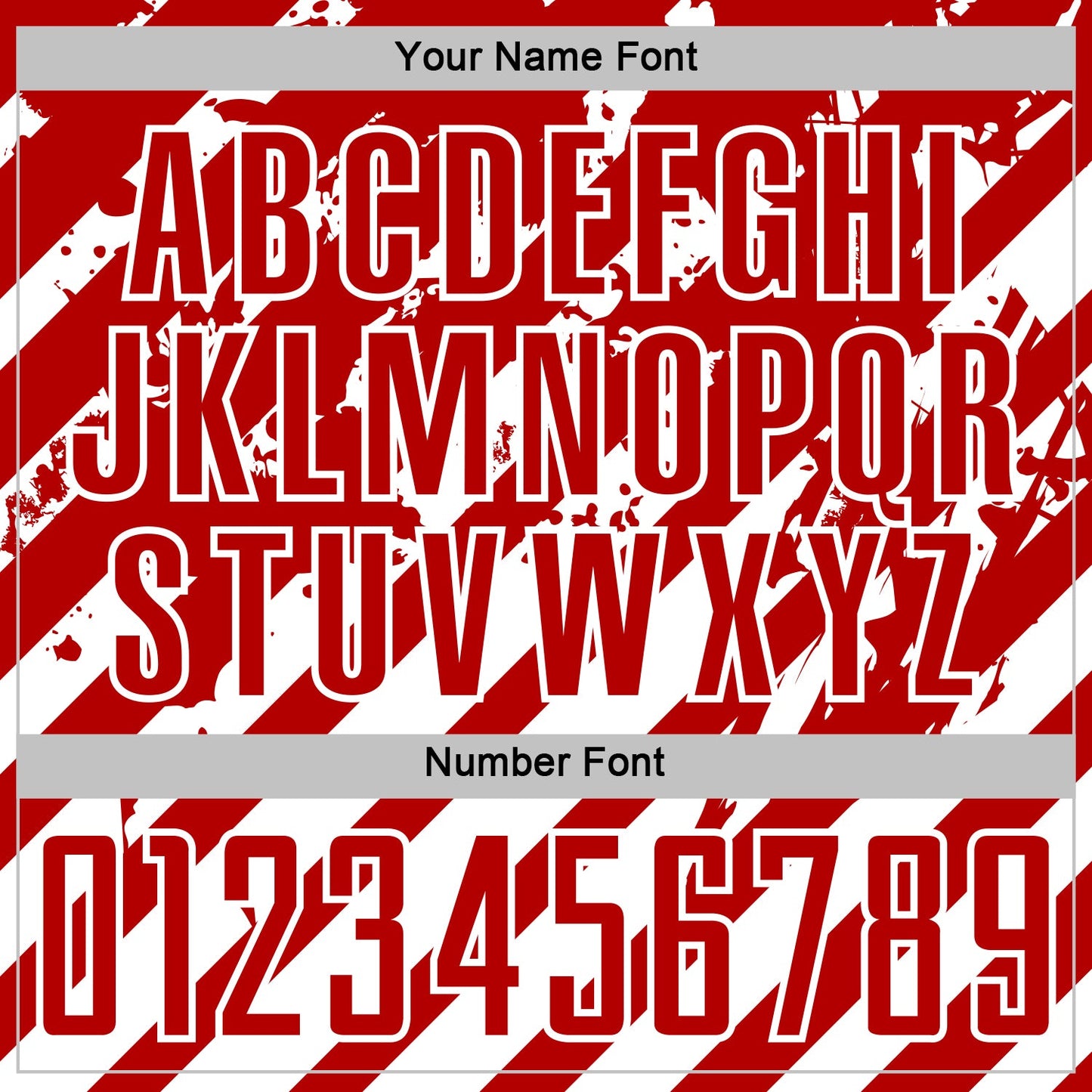 Custom Red White Distressed Diagonal Stripe Pattern Sports Sublimation Soccer Uniform Jersey view 6