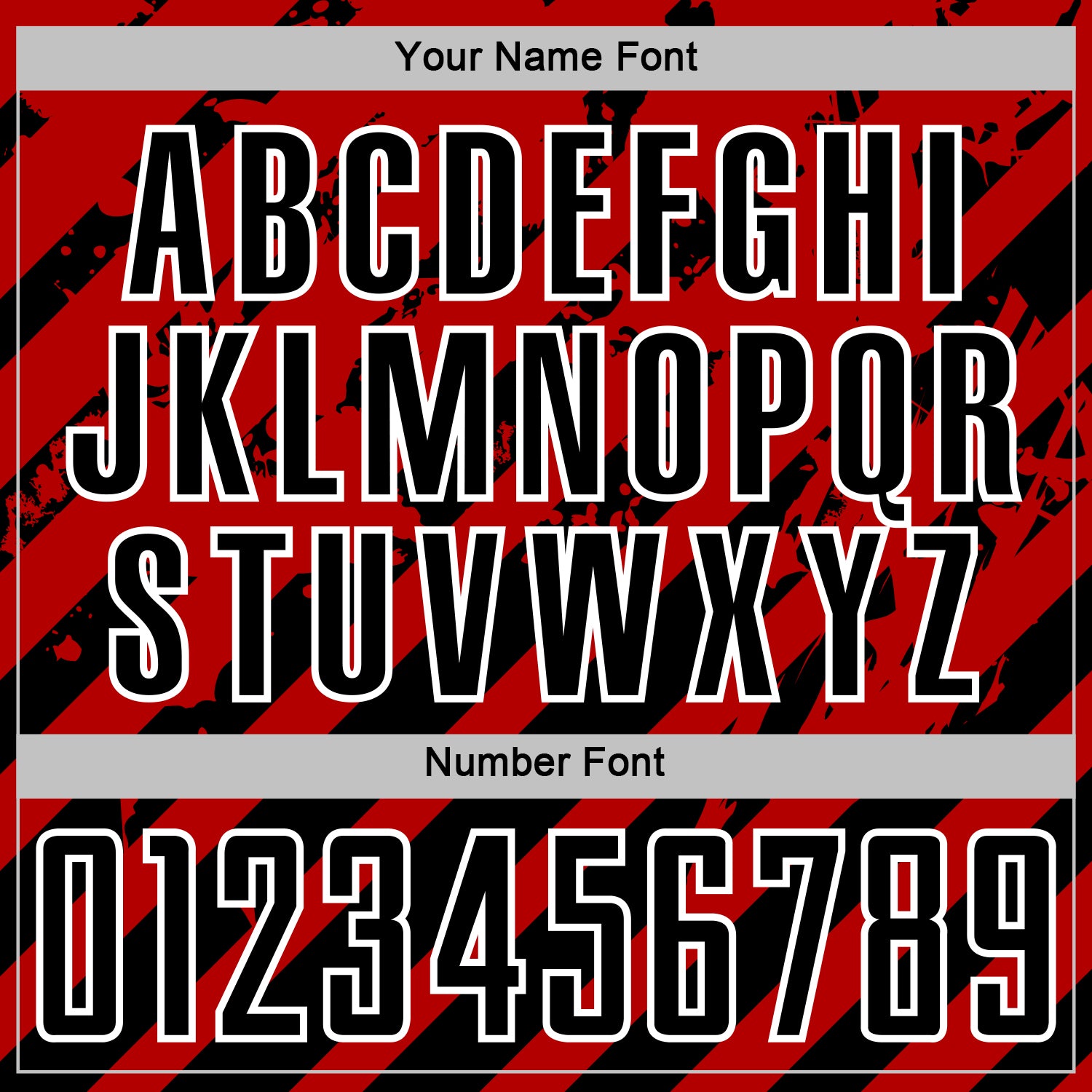 Custom Red Black-White Distressed Diagonal Stripe Pattern Sports Sublimation Soccer Uniform Jersey view 6